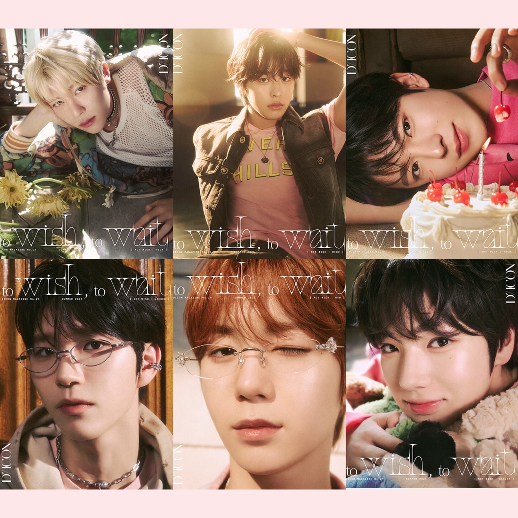 NCT NCT WISH - B-TYPE DICON VOLUME N°29 NCT WISH : TO WISH, TO WAIT