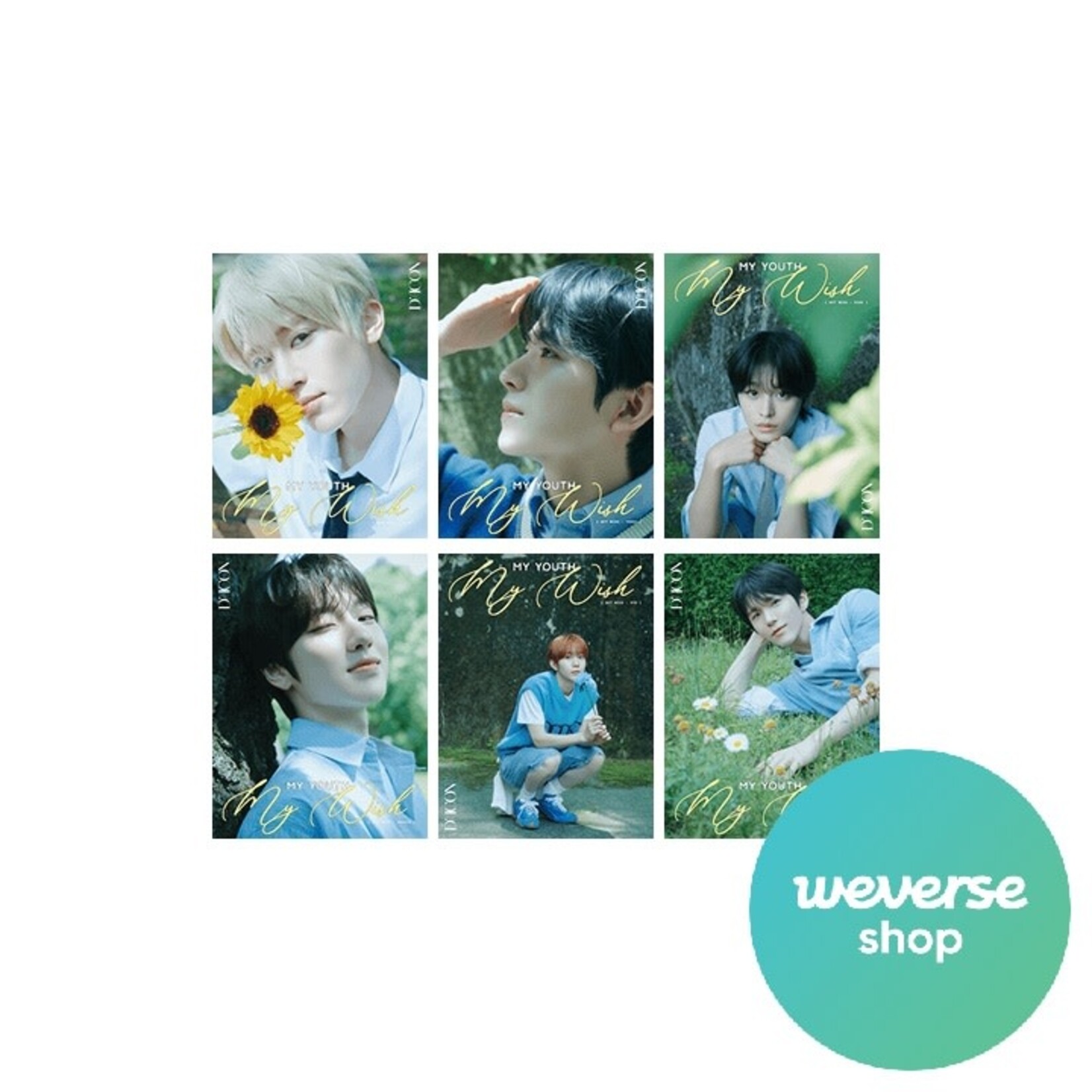 NCT NCT WISH - A-TYPE DICON VOLUME N°29 NCT WISH : MY YOUTH, MY WISH + Weverse Gift (WS)