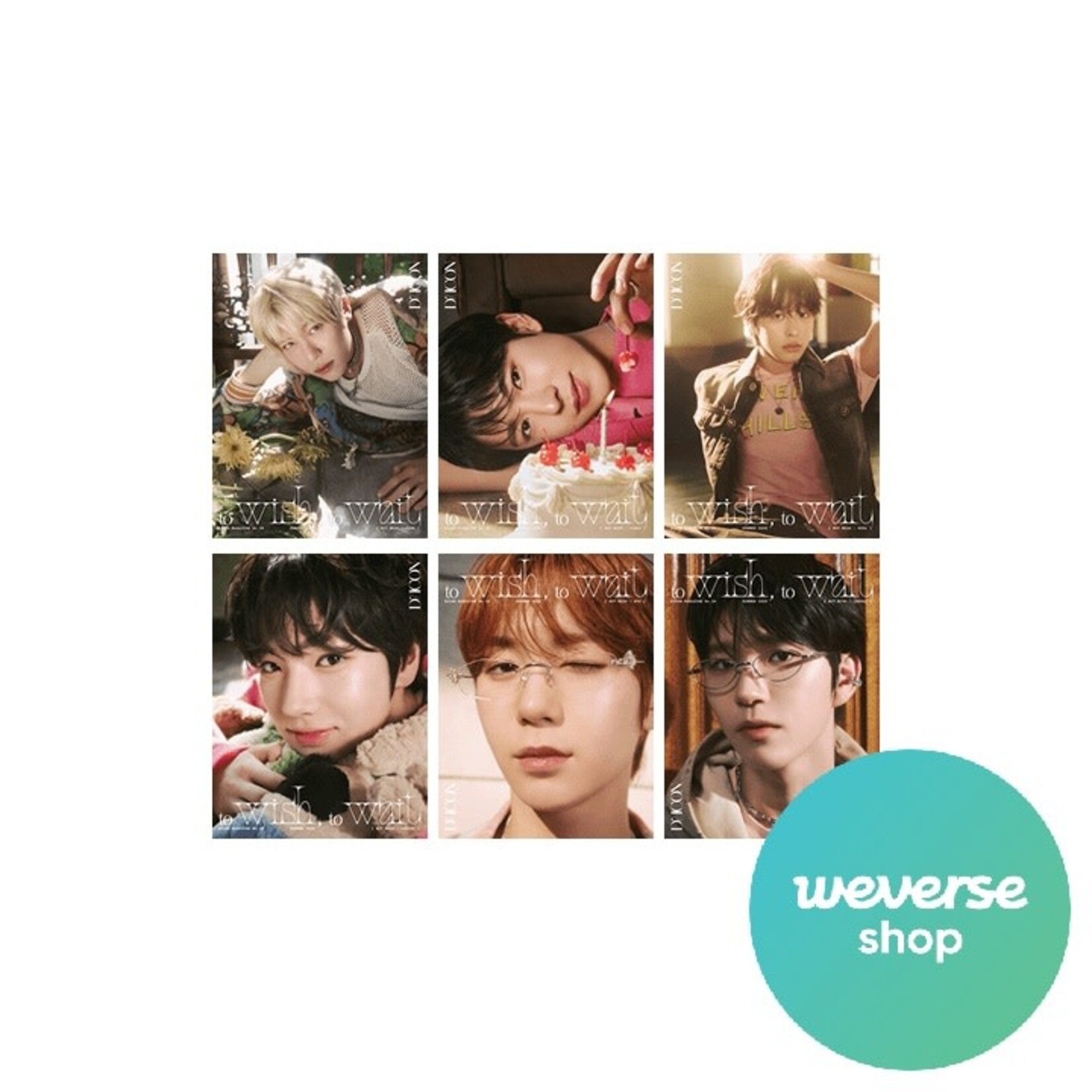 NCT NCT WISH - B-TYPE DICON VOLUME N°29 NCT WISH : TO WISH, TO WAIT + Weverse Gift (WS)