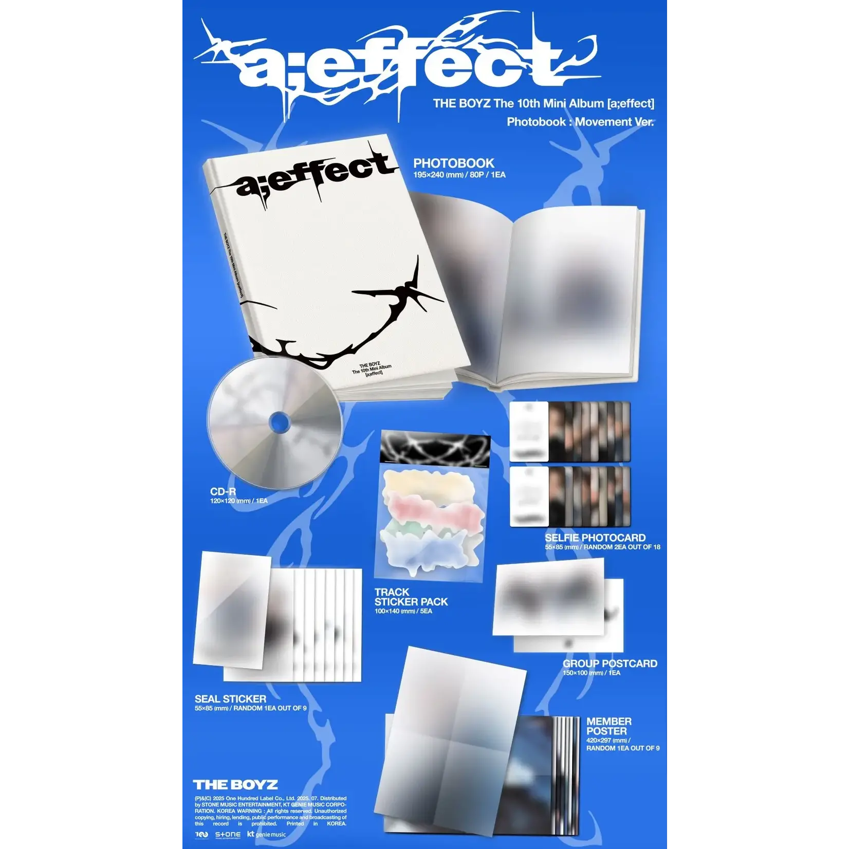 The Boyz THE BOYZ - The 10th Mini Album [a;effect] (Photobook Ver.)