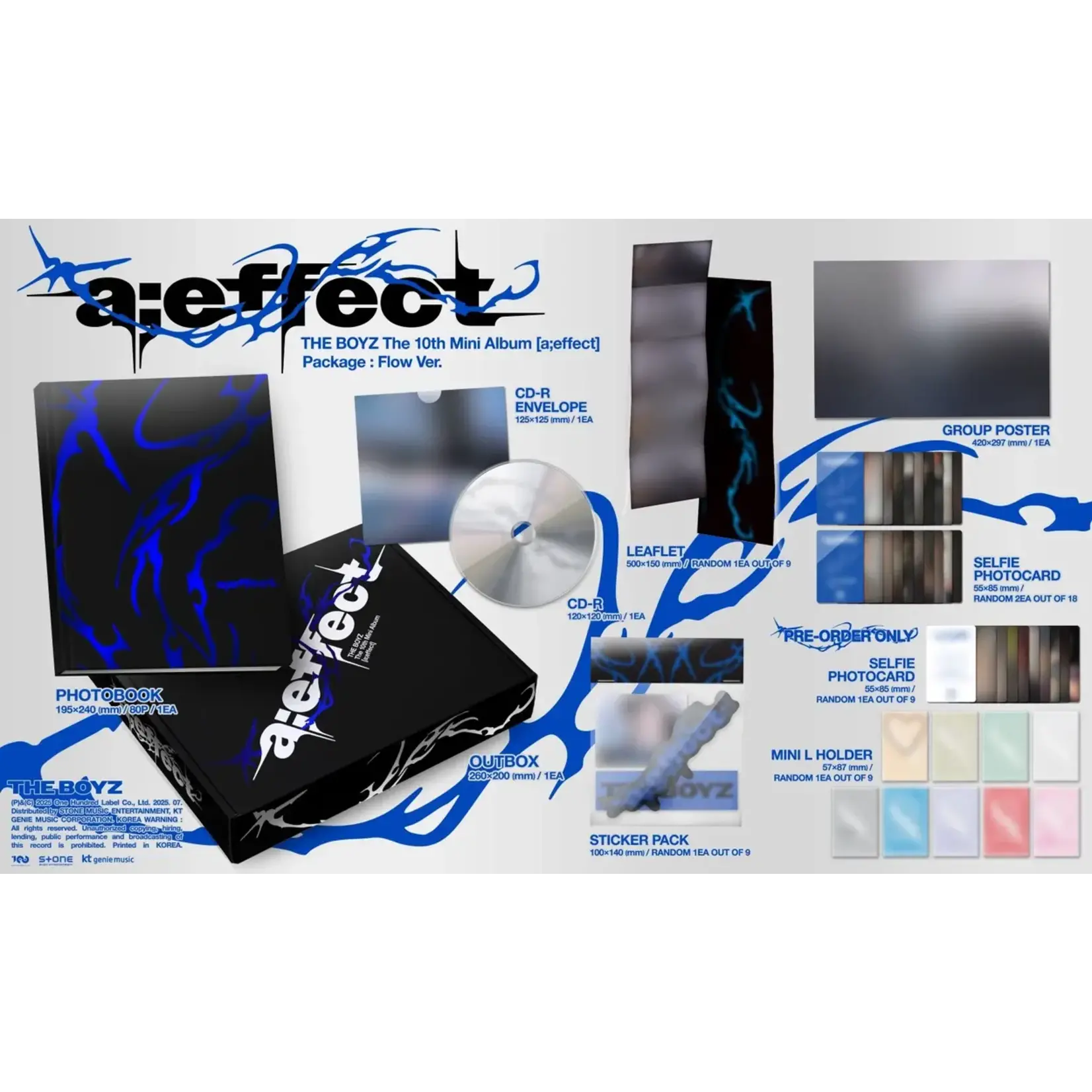 The Boyz THE BOYZ - The 10th Mini Album [a;effect] (Flow Ver.)