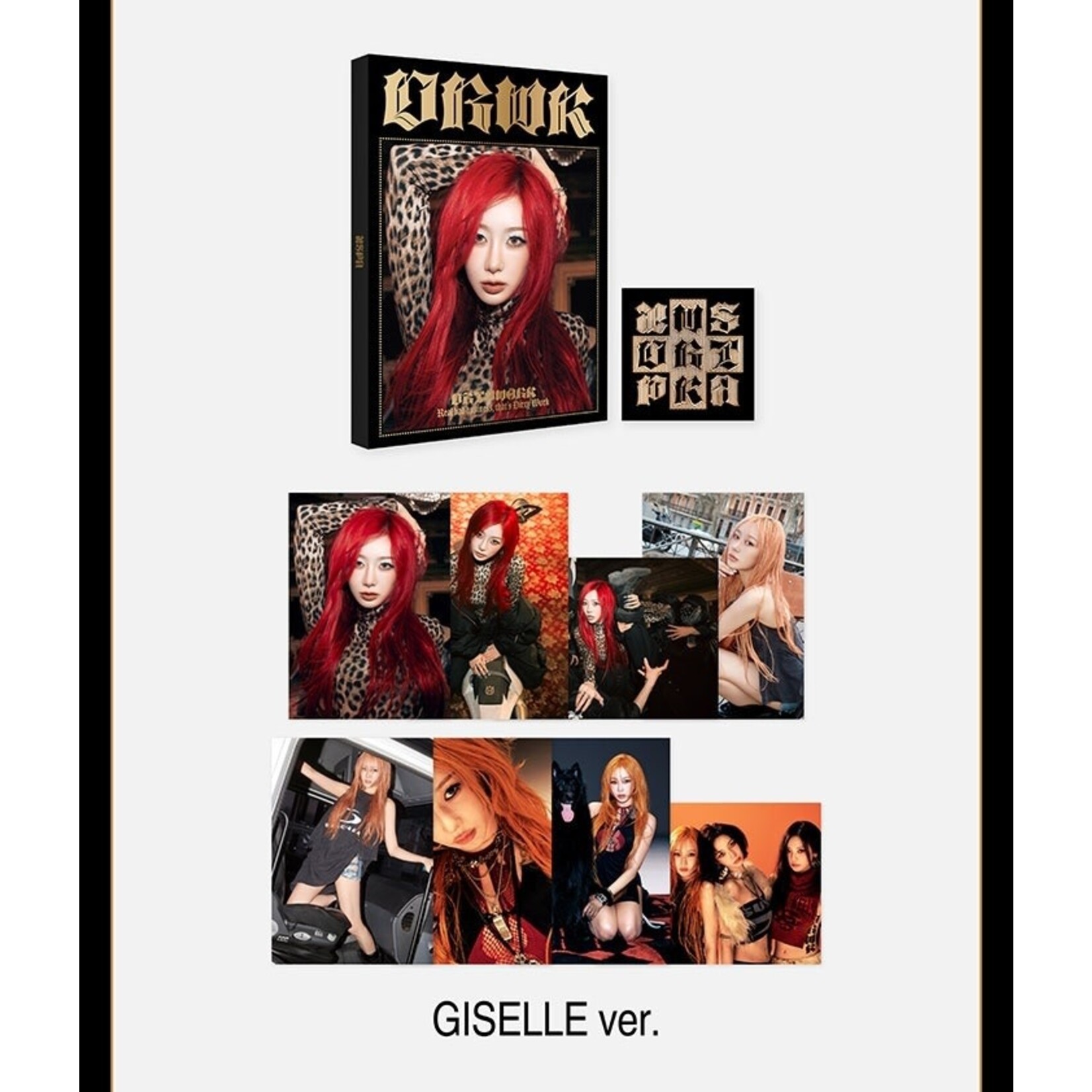Aespa aespa - [Dirty Work] POSTCARD SET