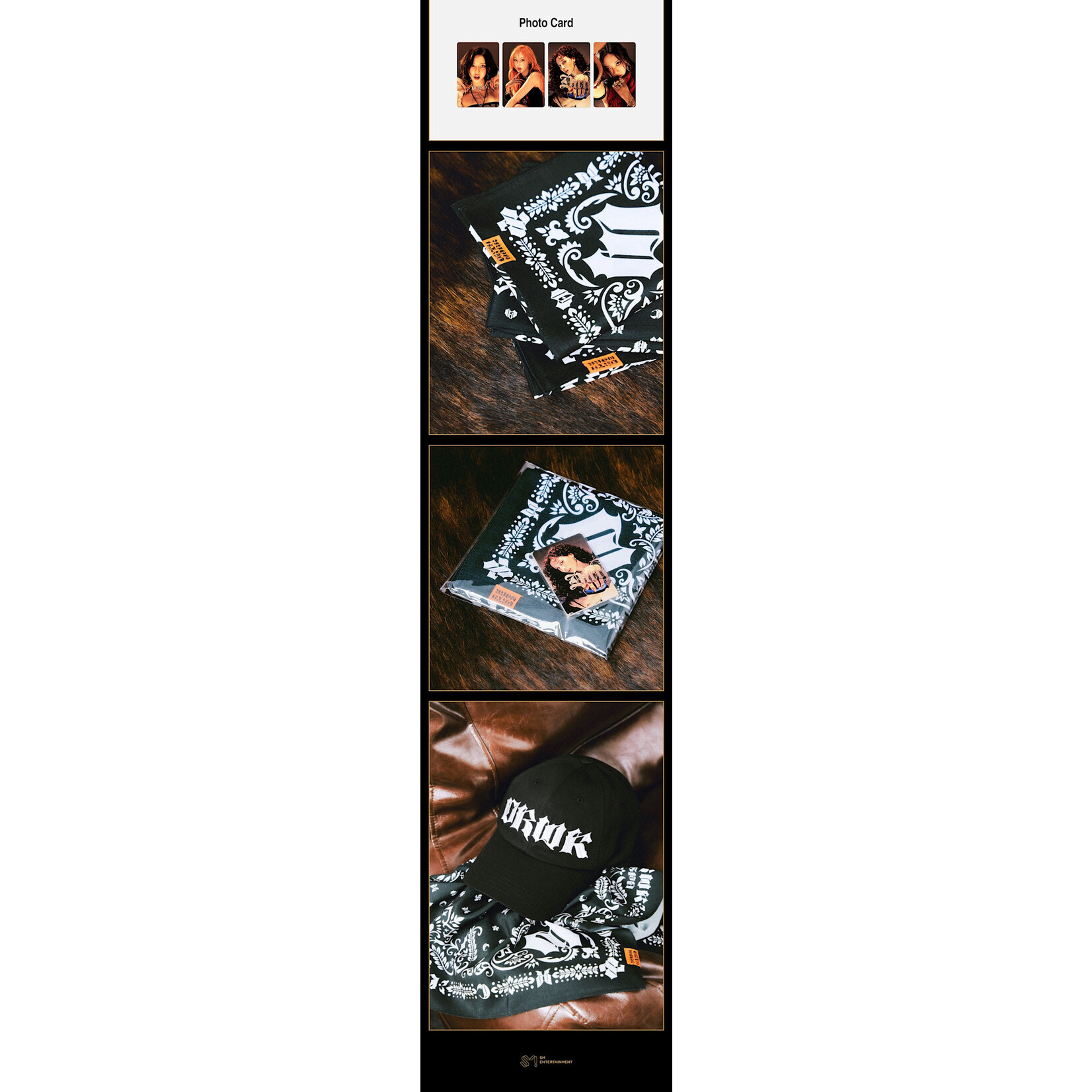 Aespa aespa - [Dirty Work] BANDANA SET