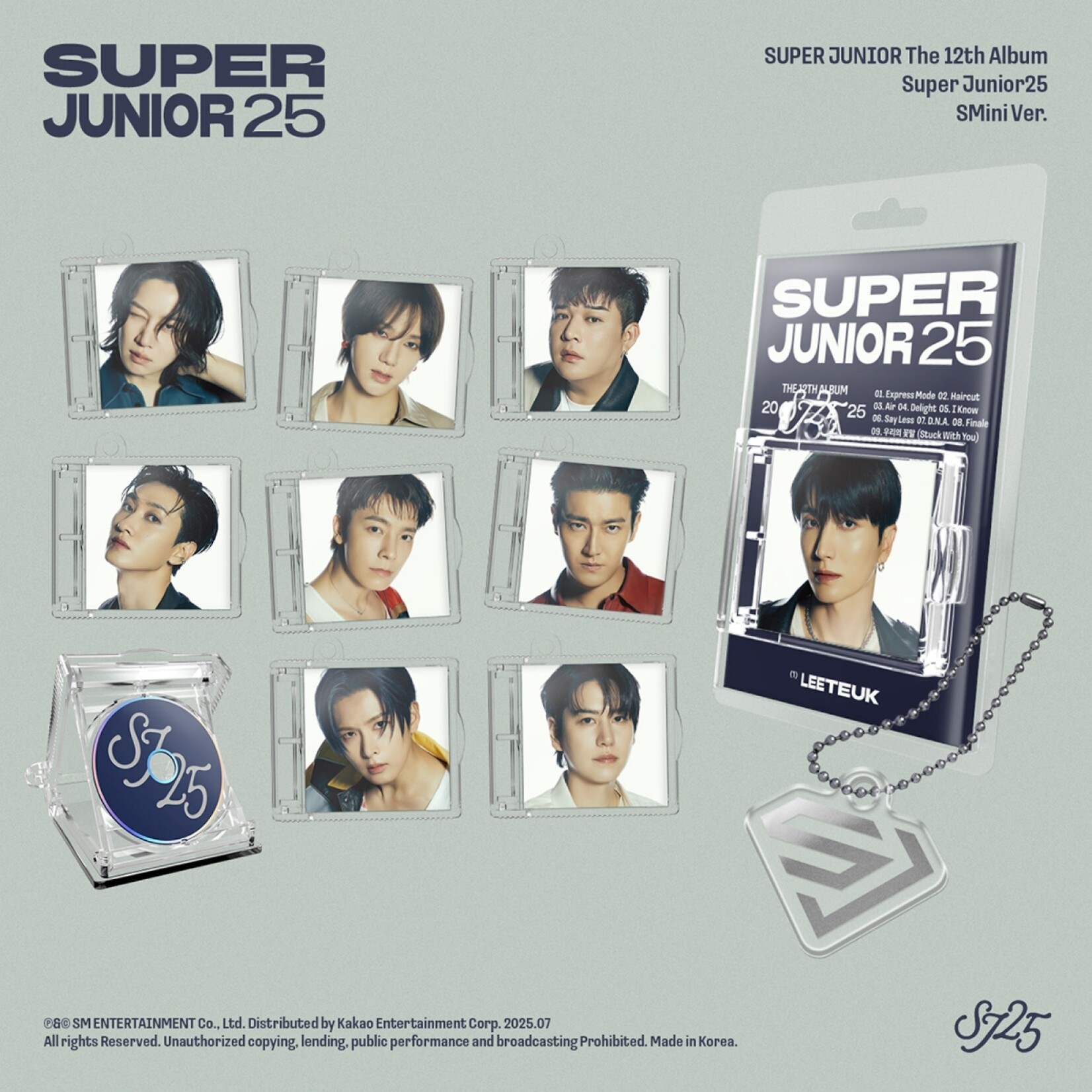 SUPER JUNIOR - 12TH ALBUM [SUPER JUNIOR25] (SMini Ver.)
