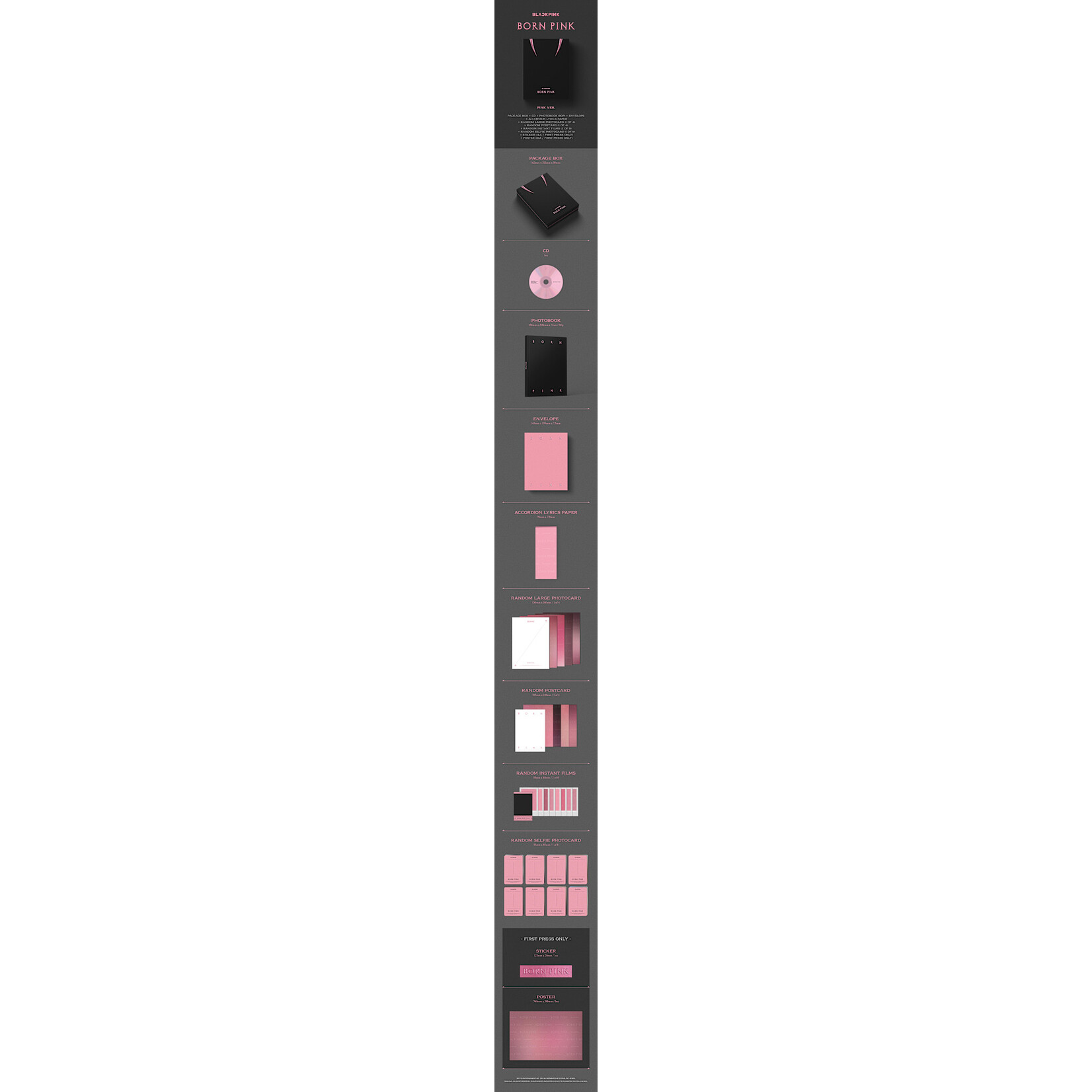 BlackPink BLACKPINK -  2nd ALBUM [BORN PINK] (BOX SET ver.)