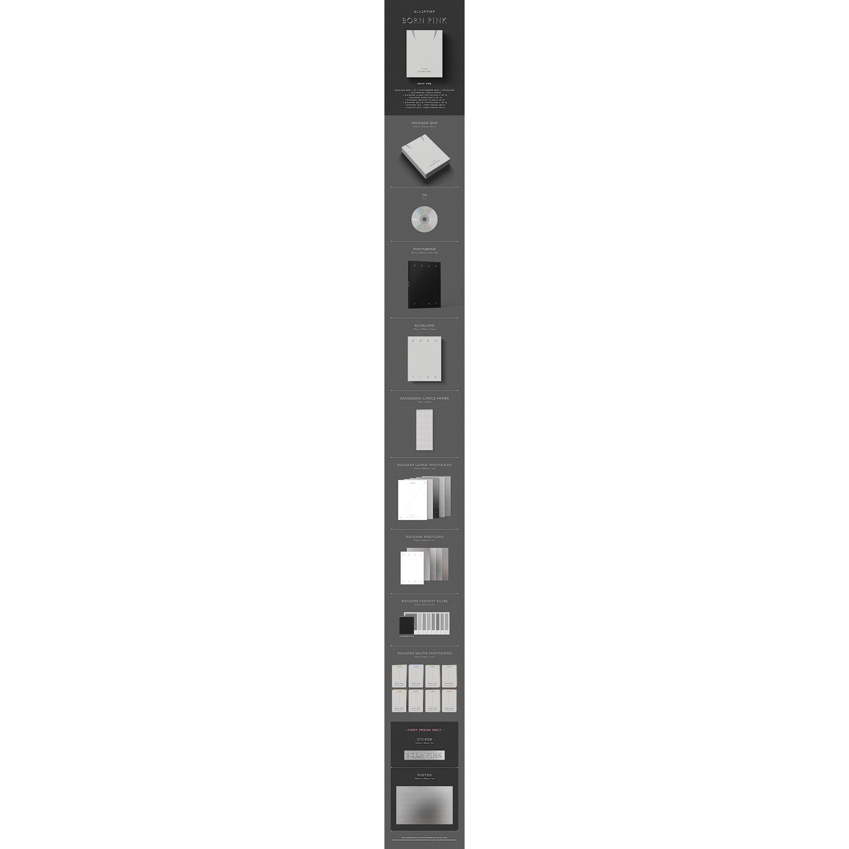 BlackPink BLACKPINK -  2nd ALBUM [BORN PINK] (BOX SET ver.)