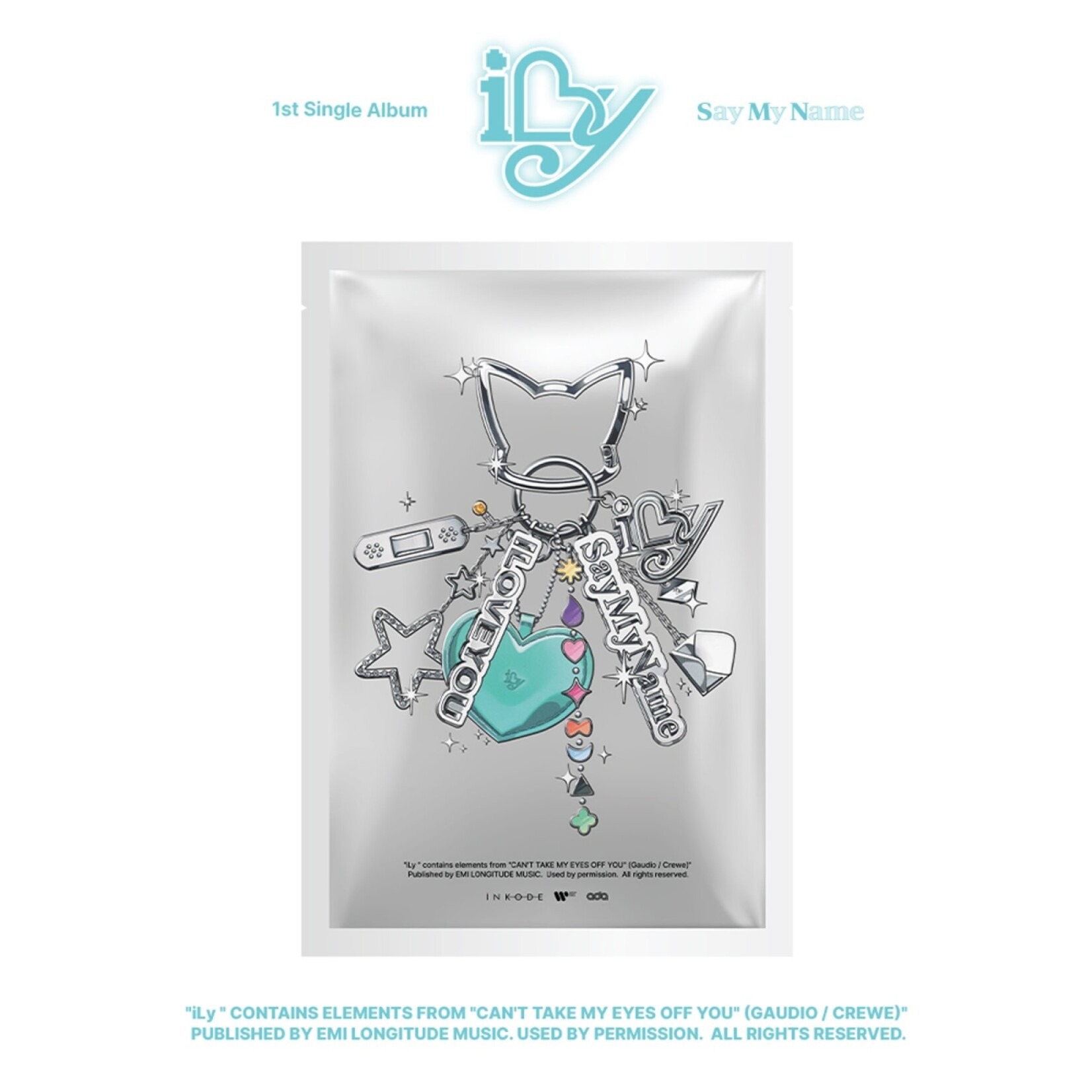 Say My Name SAY MY NAME - 1ST SINGLE [iLy] (KEY RING VER.)