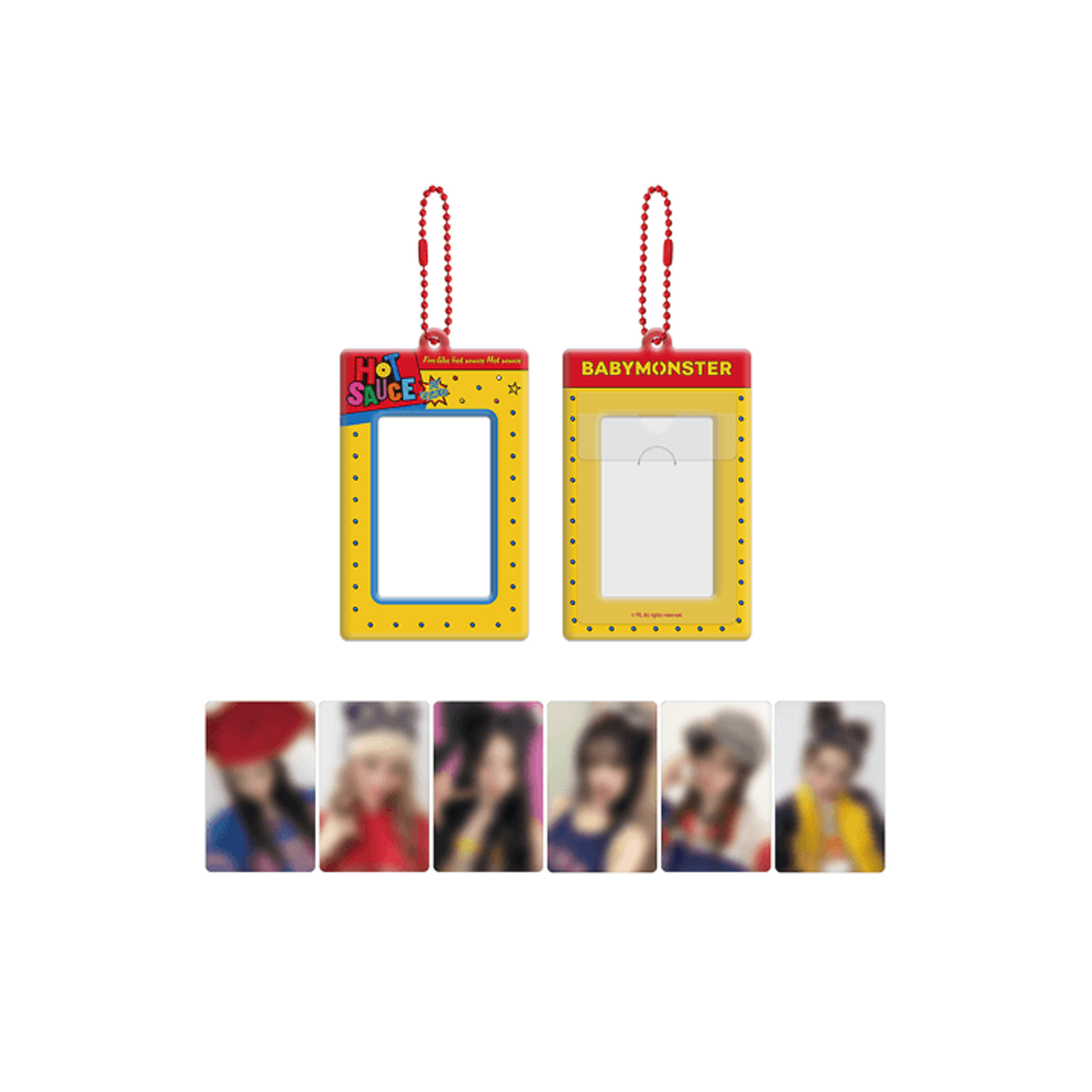 BABYMONSTER BABYMONSTER - [HOTSAUCE] BABYMONSTER PVC PHOTOCARD HOLDER
