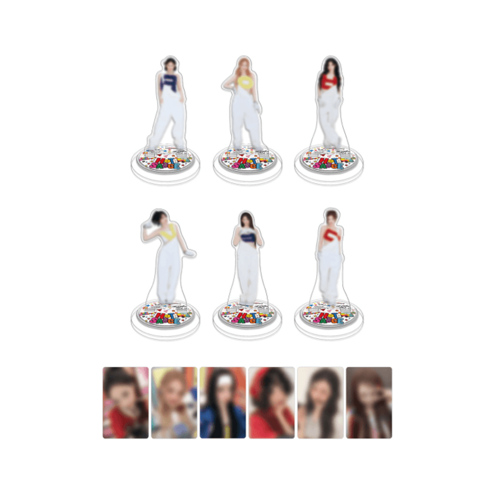 BABYMONSTER BABYMONSTER - [HOTSAUCE] BABYMONSTER SPINNING ACRYLIC STAND