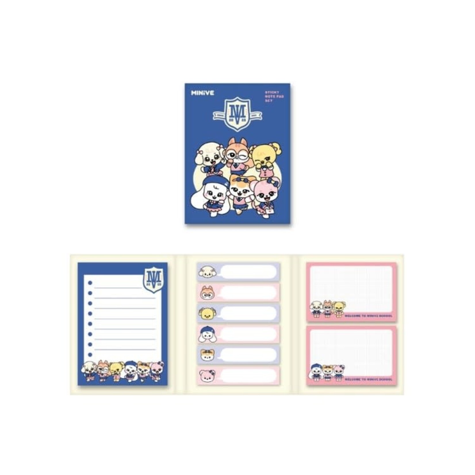 Ive IVE - 2025 IVE MINIVE SCHOOL MINIVE STICKY NOTE PAD SET