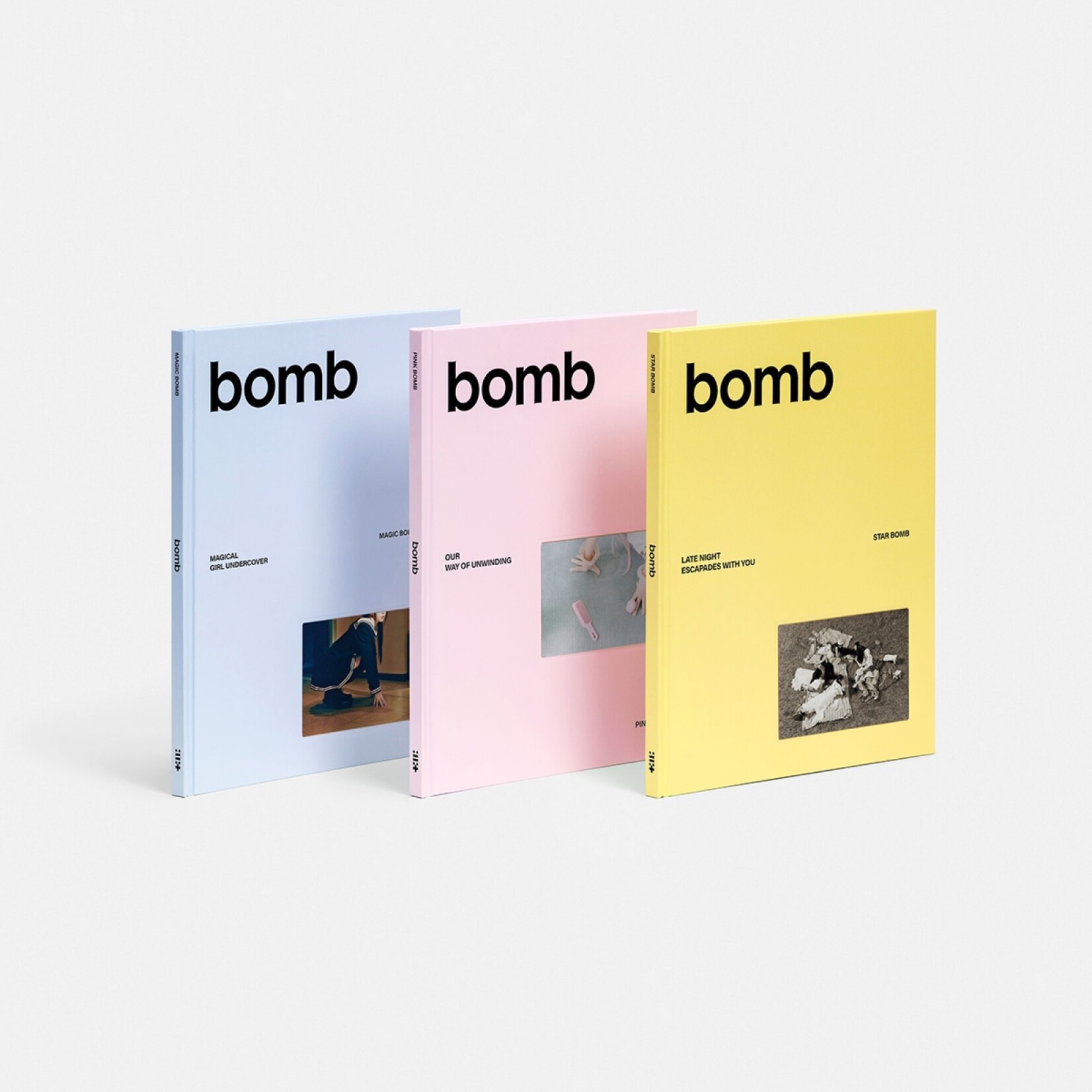 ILLIT ILLIT - 3rd Mini Album 'bomb' (Photobook ver.) + Random Photocard (SW)