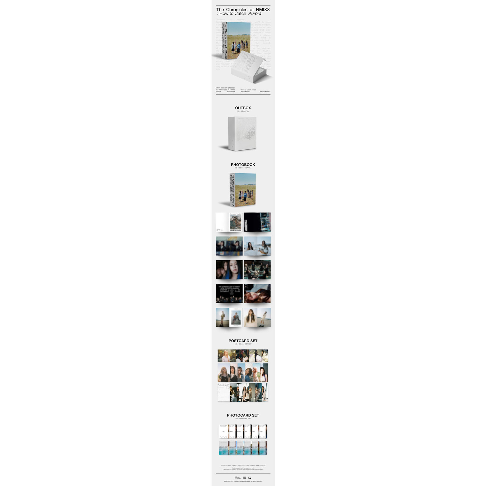 NMIXX NMIXX - The Chronicles of NMIXX: How to Catch Aurora PHOTOBOOK + 2 Random Photocards (FANS)