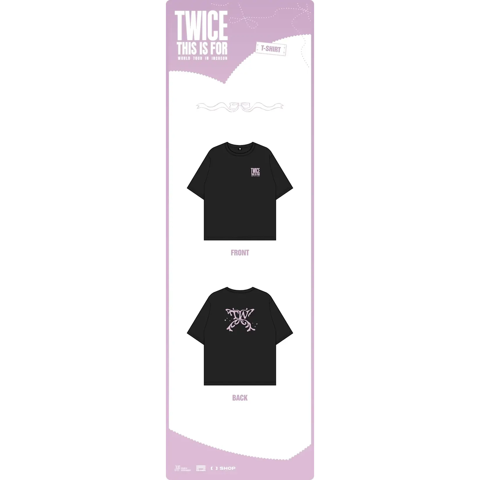 Twice TWICE -  WORLD TOUR IN INCHEON T-SHIRT