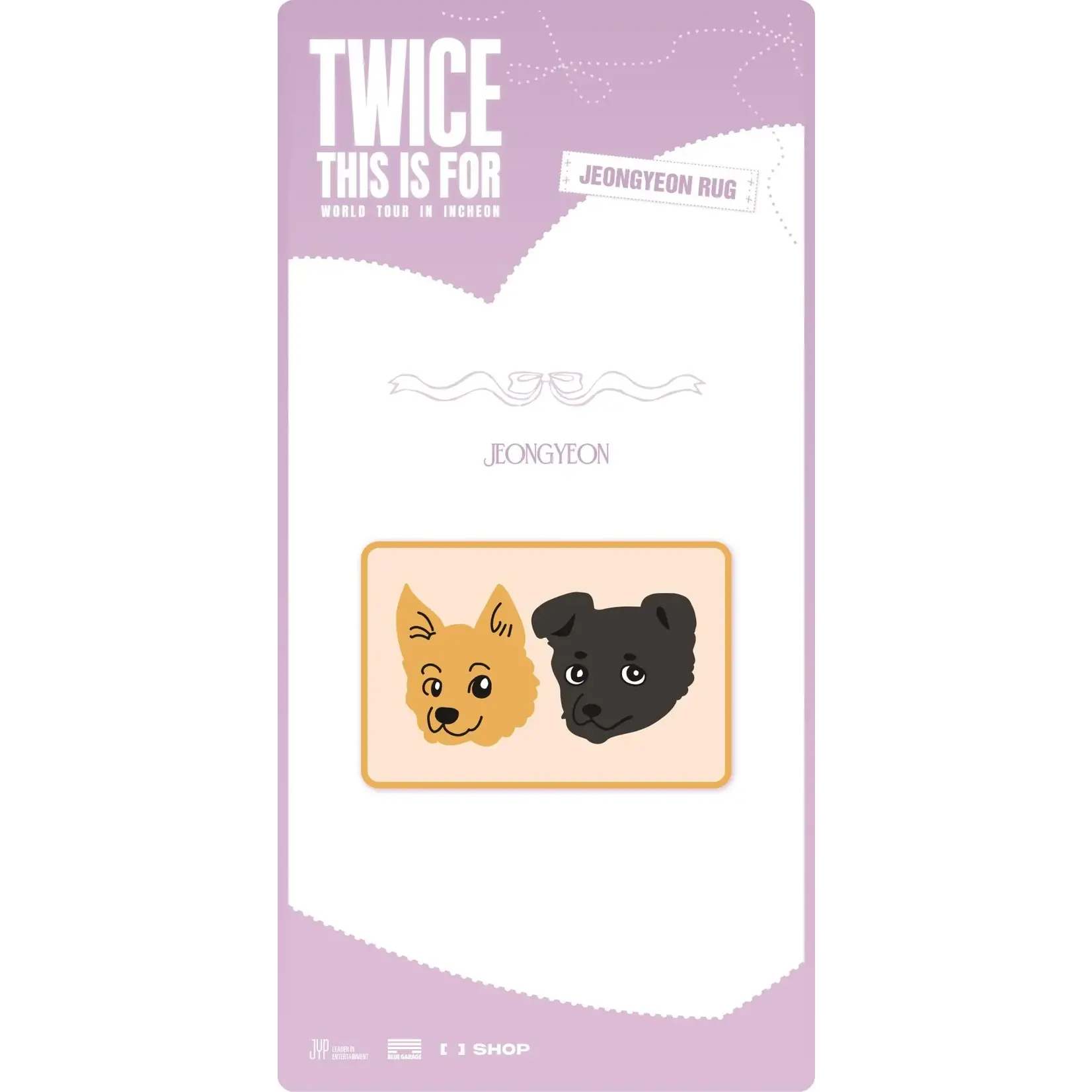 Twice TWICE -  WORLD TOUR IN INCHEON JEONGYEON RUG