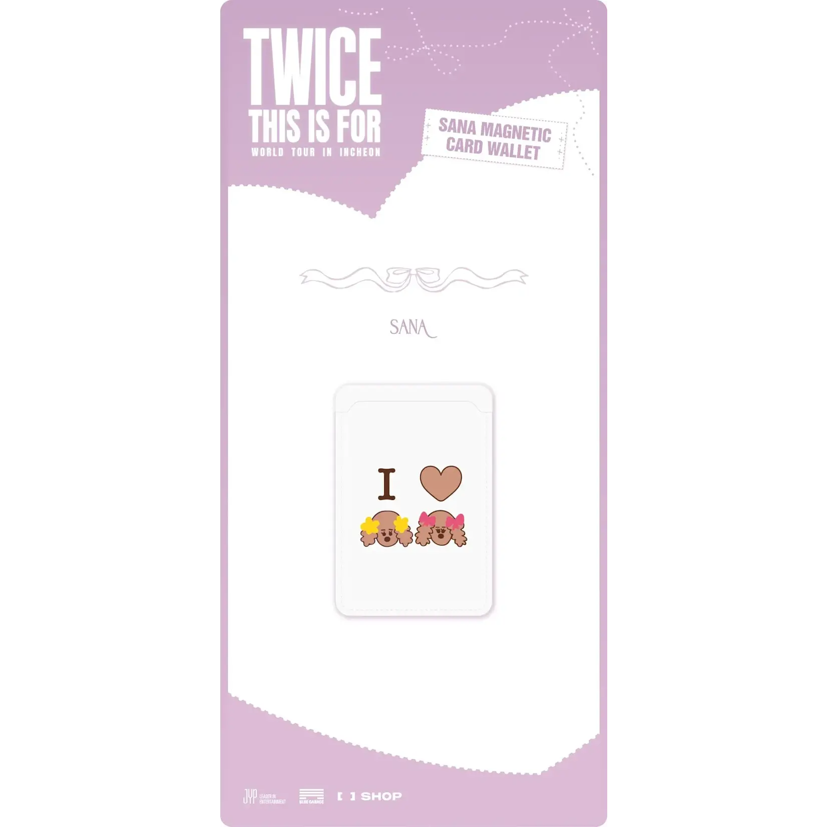 Twice TWICE -  WORLD TOUR IN INCHEON SANA MAGNETIC CARD WALLET