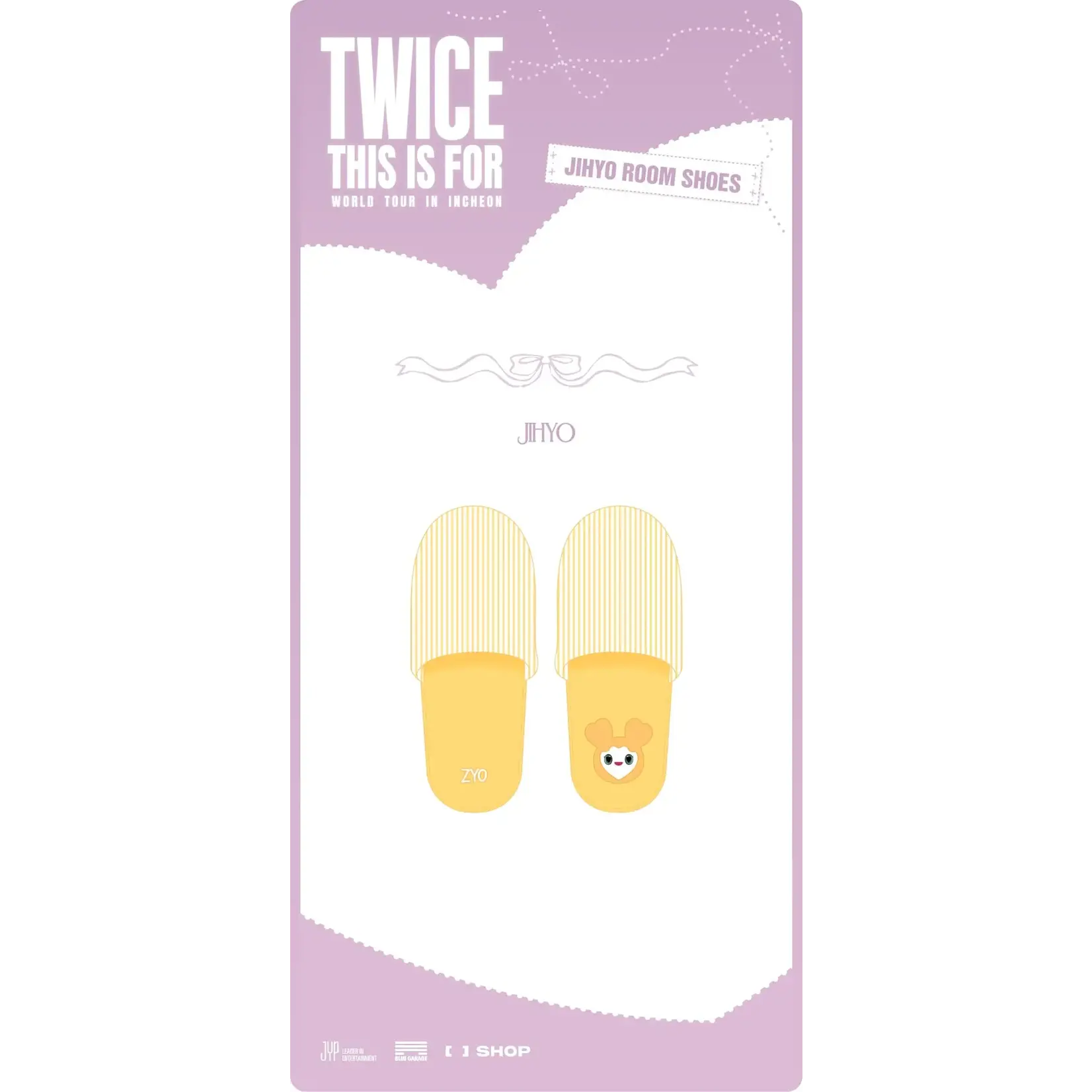 Twice TWICE -  WORLD TOUR IN INCHEON JIHYO ROOM SHOES