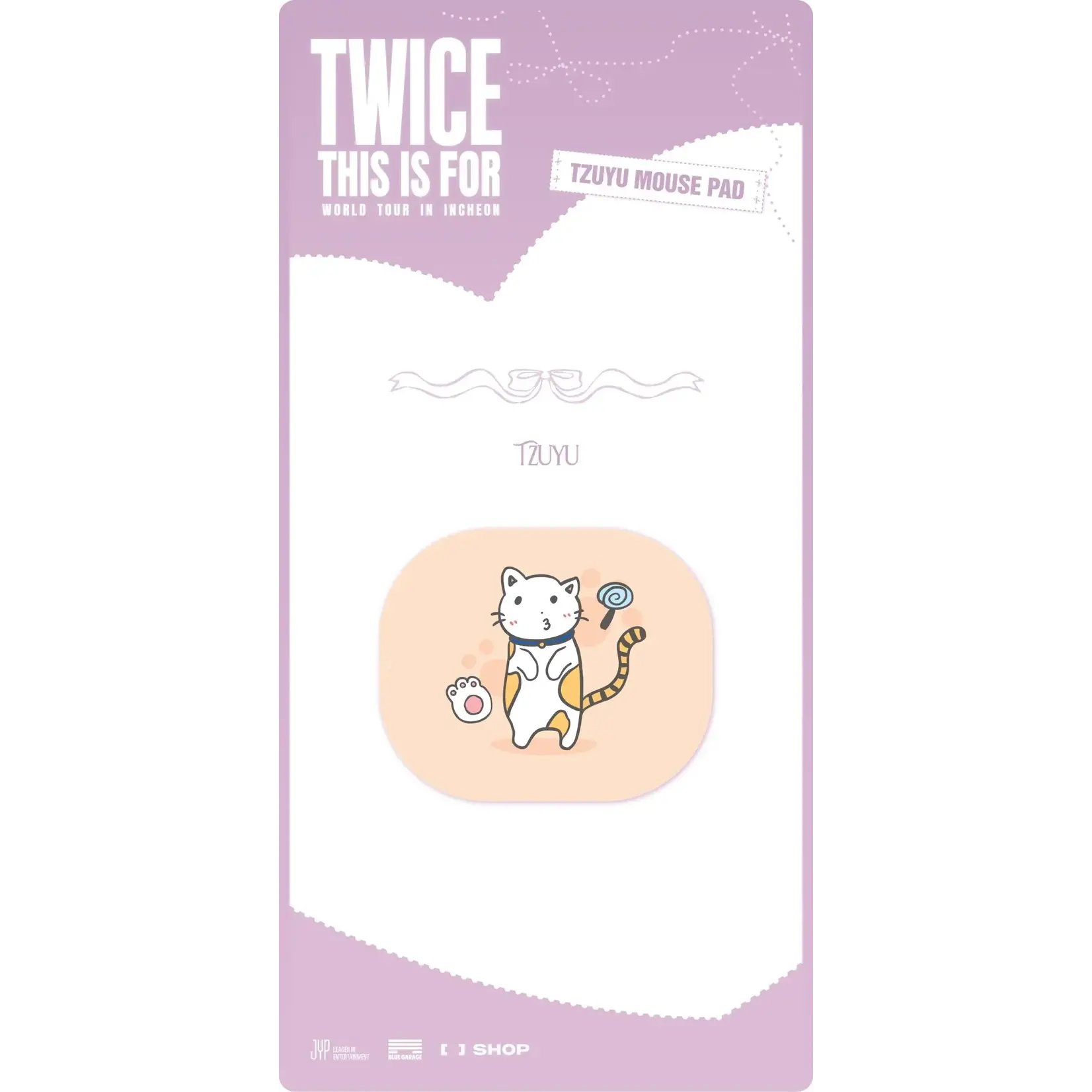 Twice TWICE -  WORLD TOUR IN INCHEON TZUYU MOUSE PAD