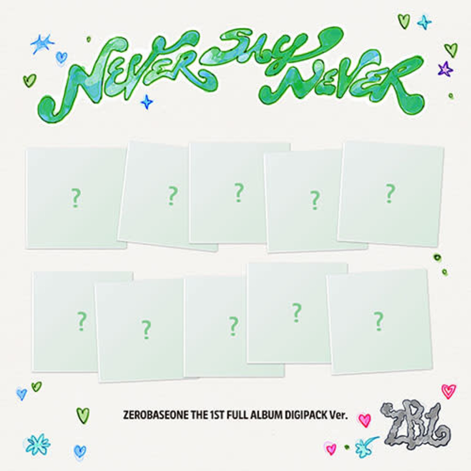 ZeroBaseOne ZEROBASEONE - THE 1ST FULL ALBUM [NEVER SAY NEVER] (DIGIPACK Ver.)