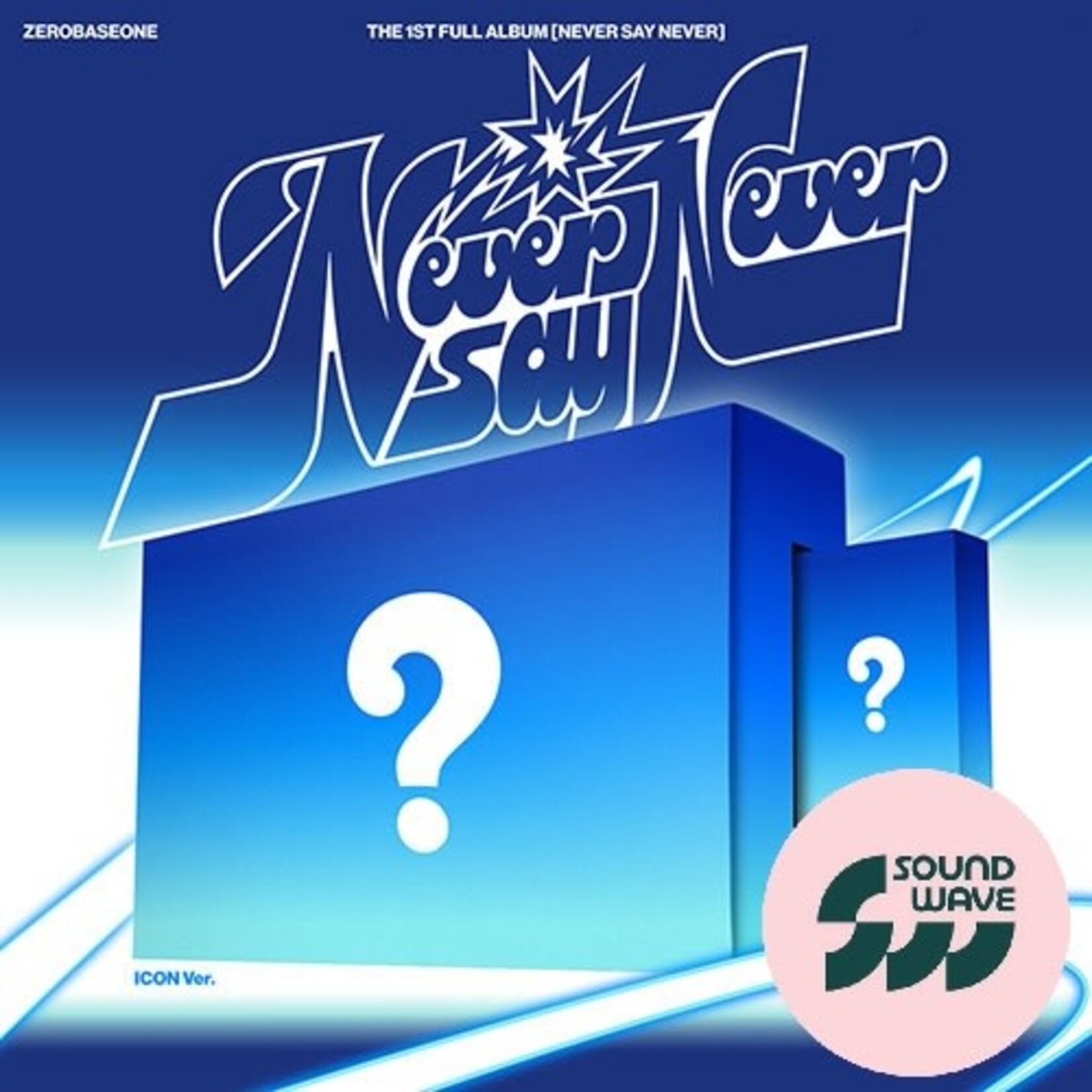 ZeroBaseOne ZEROBASEONE - THE 1ST FULL ALBUM [NEVER SAY NEVER] (PHOTOBOOK Ver.) + Random Photocard (SW)