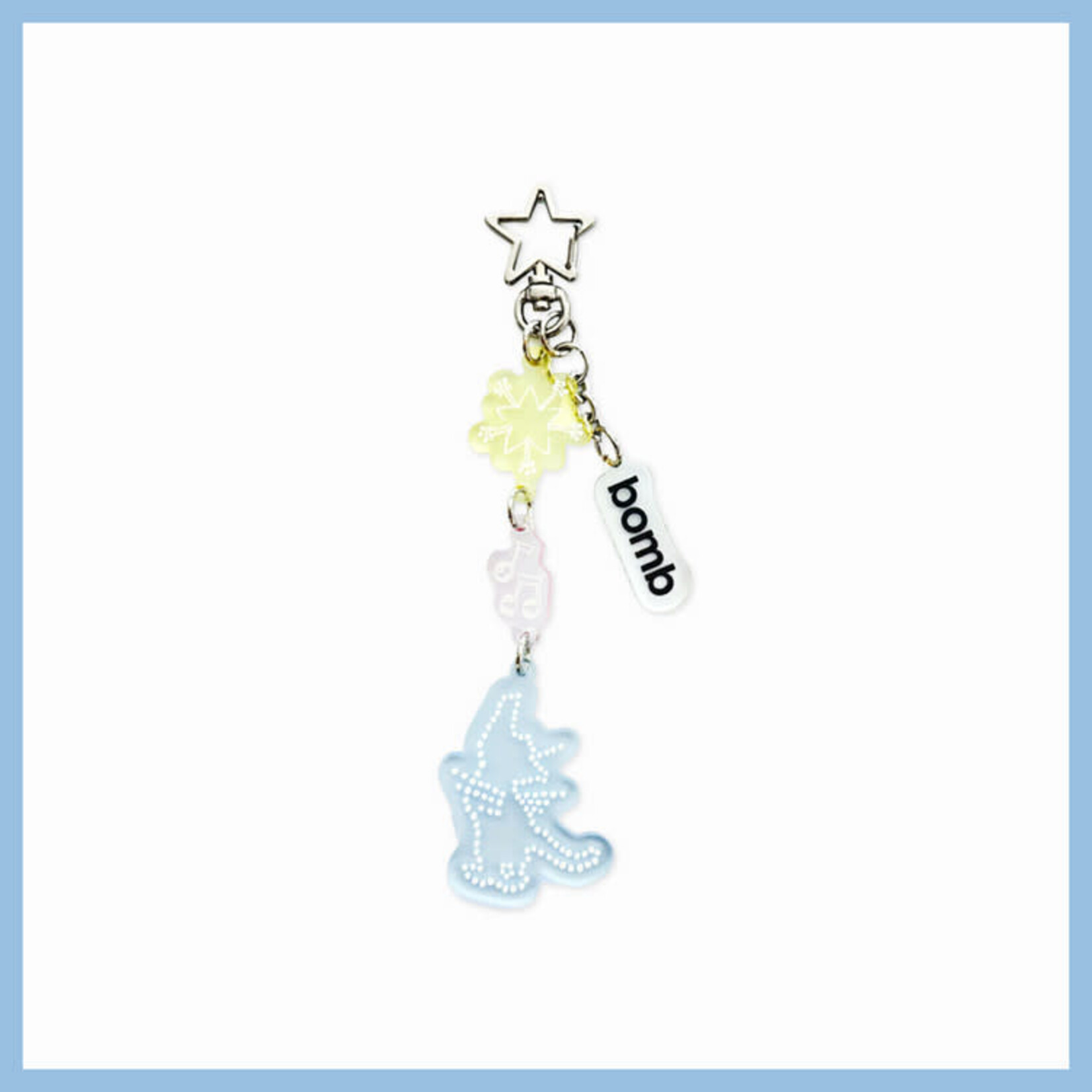 ILLIT ILLIT - ILLIT 3rd MINI ALBUM 'bomb' POP-UP STORE Merch ACRYLIC KEYRING