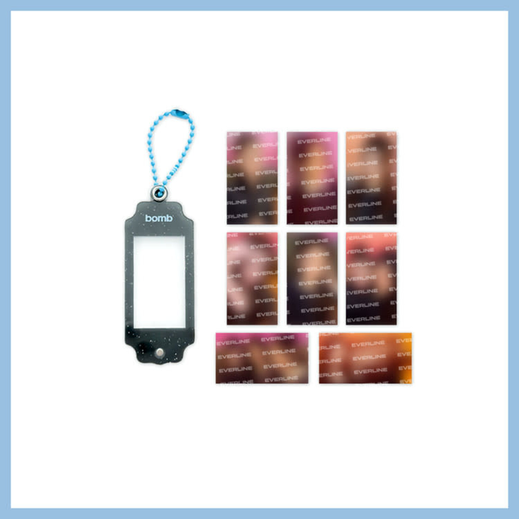 ILLIT ILLIT - ILLIT 3rd MINI ALBUM 'bomb' POP-UP STORE Merch NAME TAG KEYRING