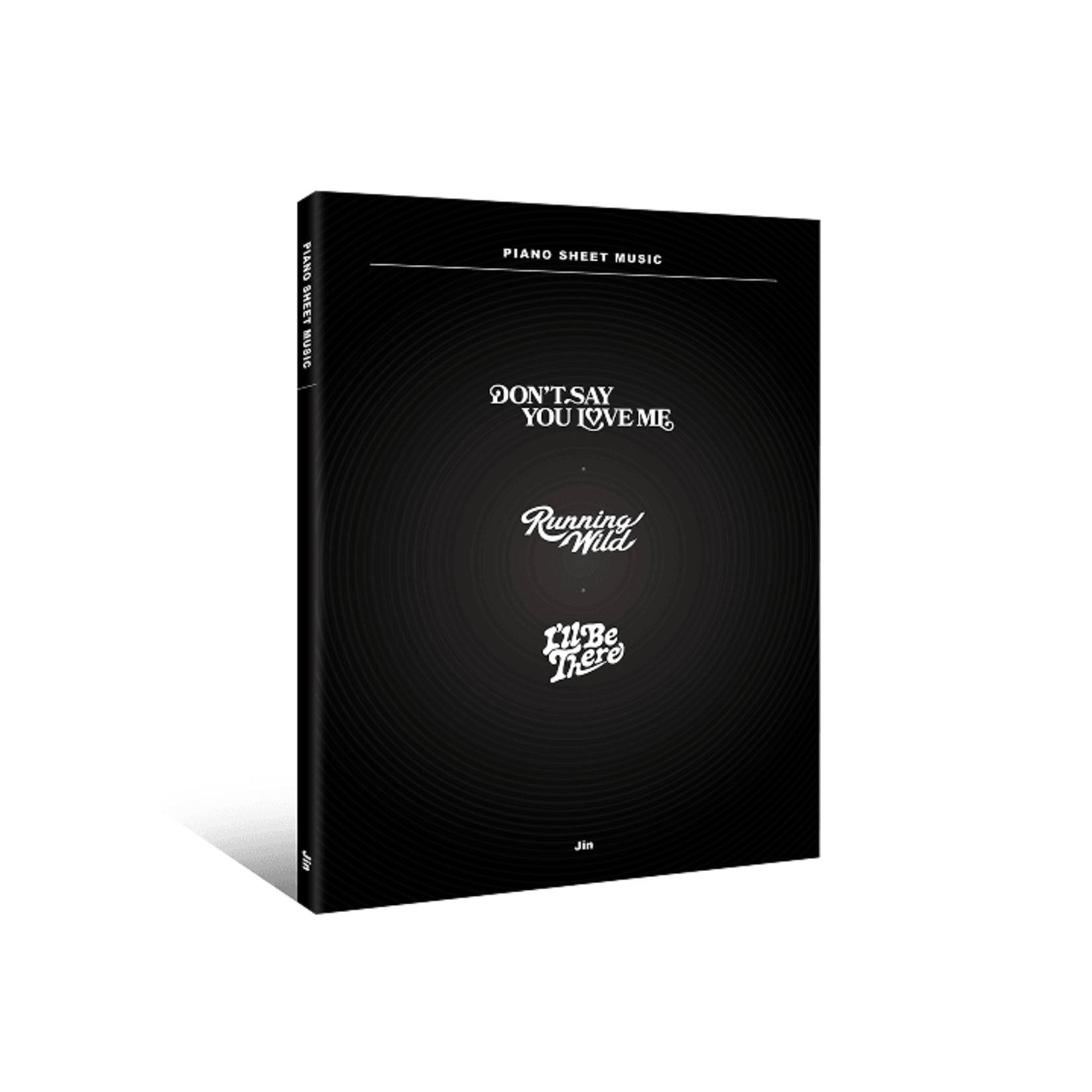 BTS JIN - PIANO SHEET MUSIC : Jin (Package)