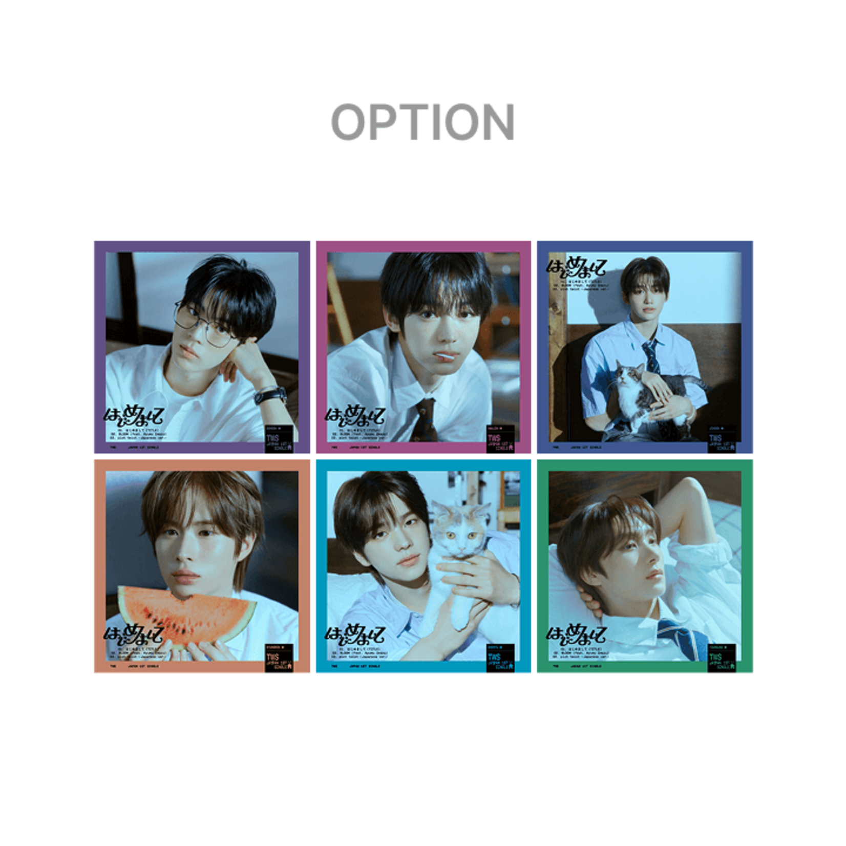 TWS TWS - JAPAN 1st Single 「はじめまして」 Solo Jacket + Weverse Gift (WS)