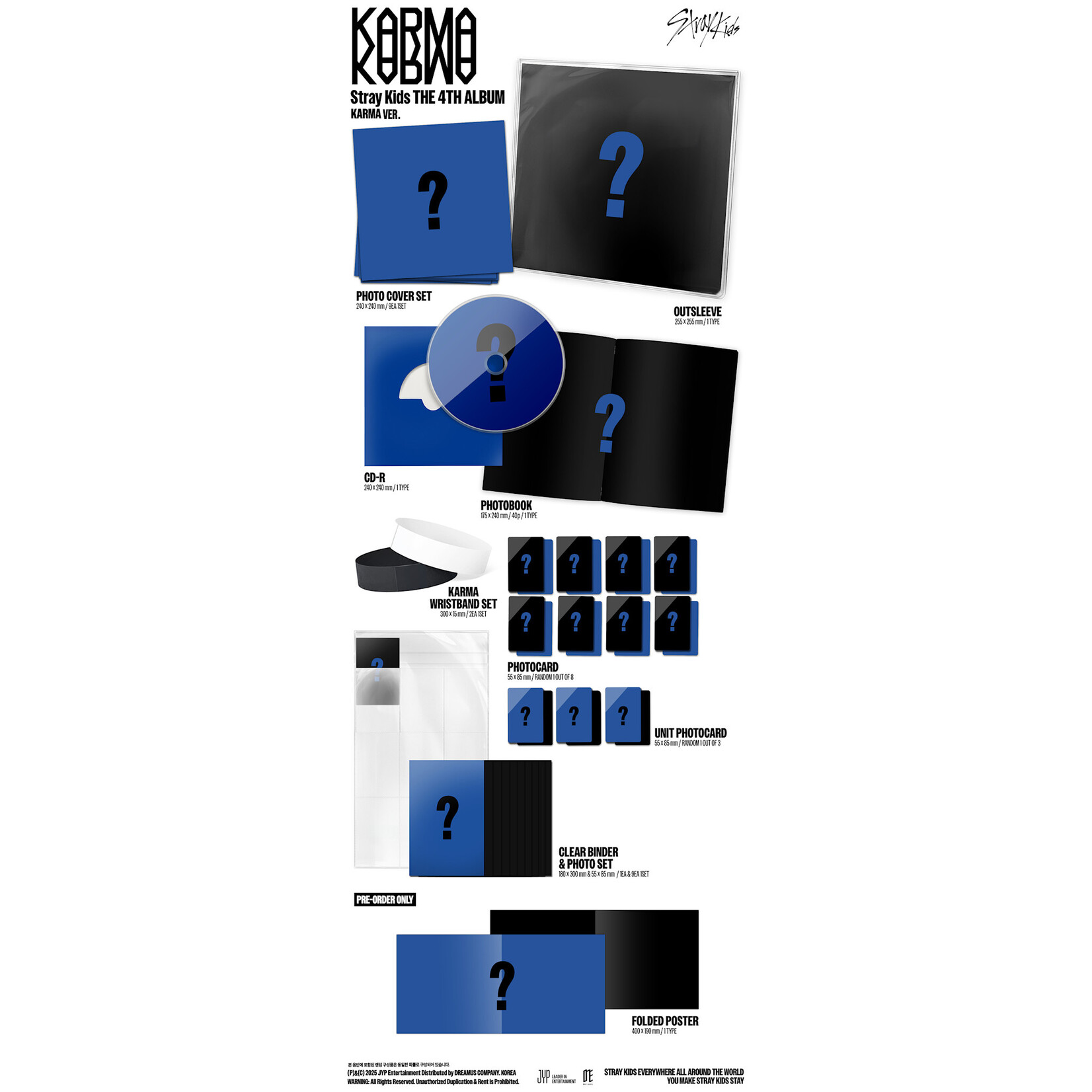 Stray Kids Stray Kids - 4TH ALBUM [KARMA] (KARMA VER.)