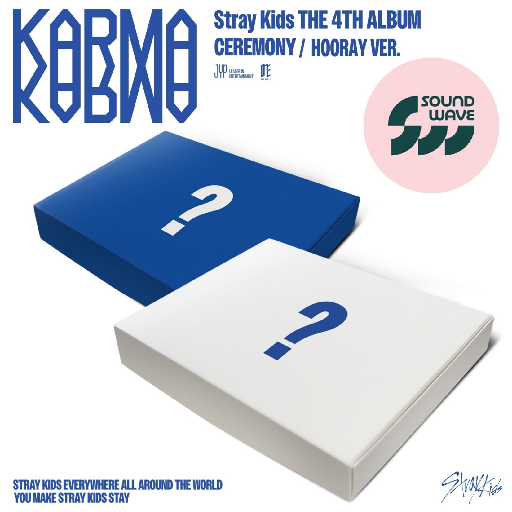 Stray Kids Stray Kids - 4TH ALBUM [KARMA] (Photobook Ver.) + Random Photocard (SW)
