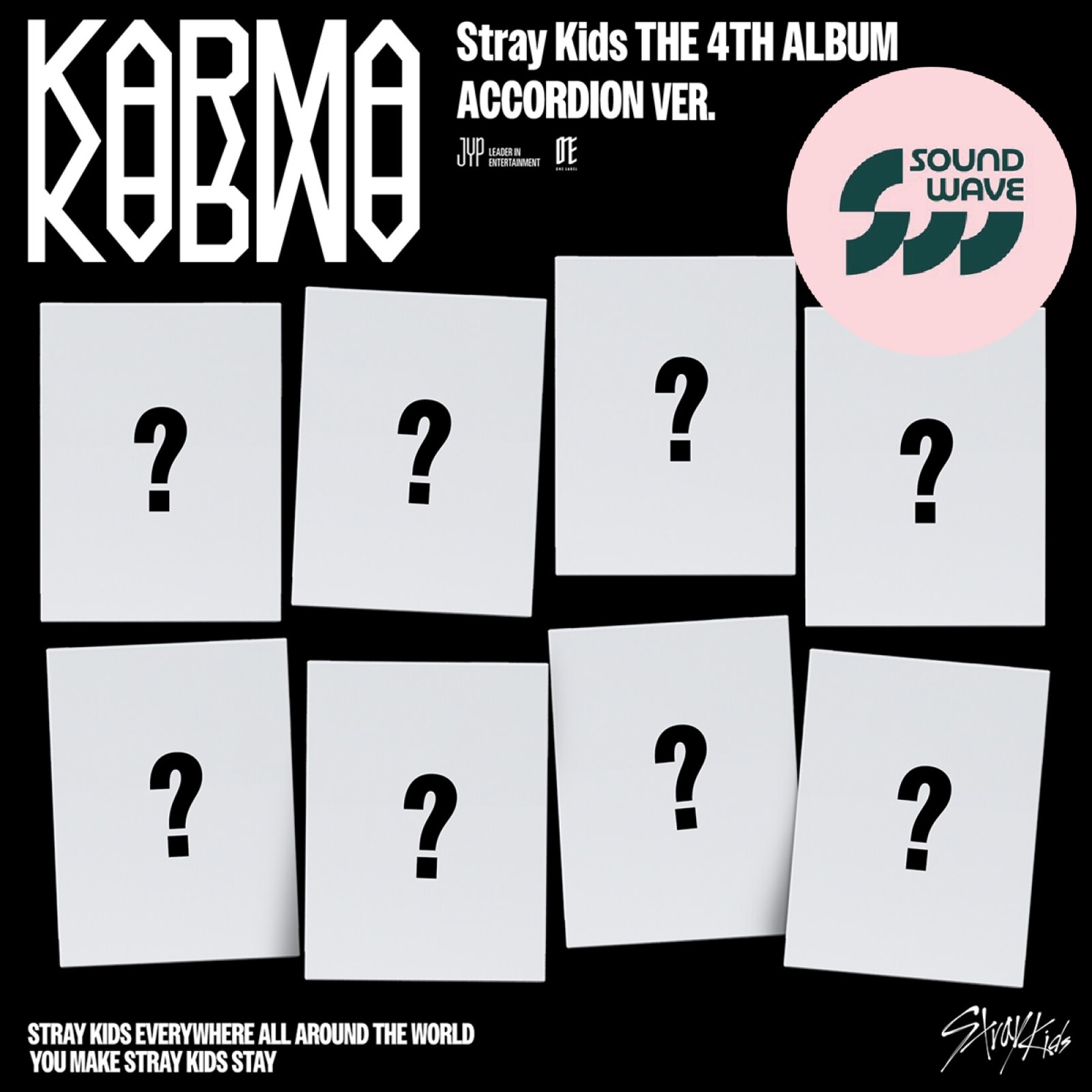 Stray Kids Stray Kids - 4TH ALBUM [KARMA] (ACCORDION VER.) + Random Photocard (SW)