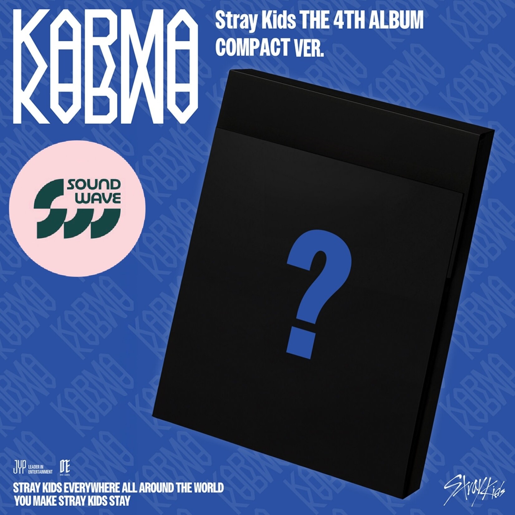 Stray Kids Stray Kids - 4TH ALBUM [KARMA] (COMPACT VER.) + Random Photocard (SW)