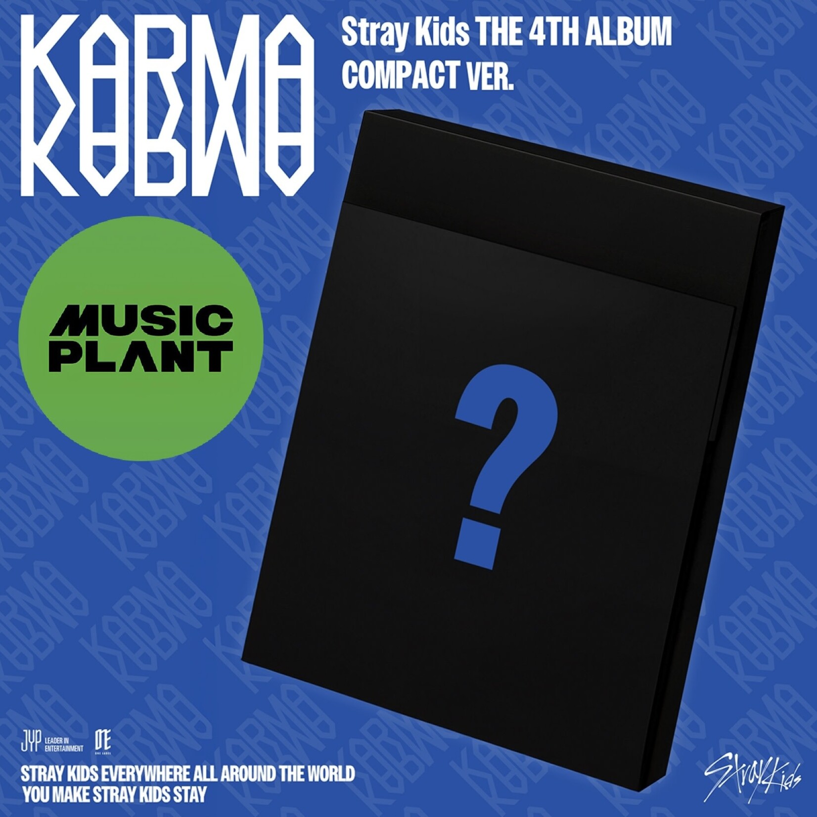 Stray Kids Stray Kids - 4TH ALBUM [KARMA] (COMPACT VER.) + Random Photocard (MUSIC PLANT)
