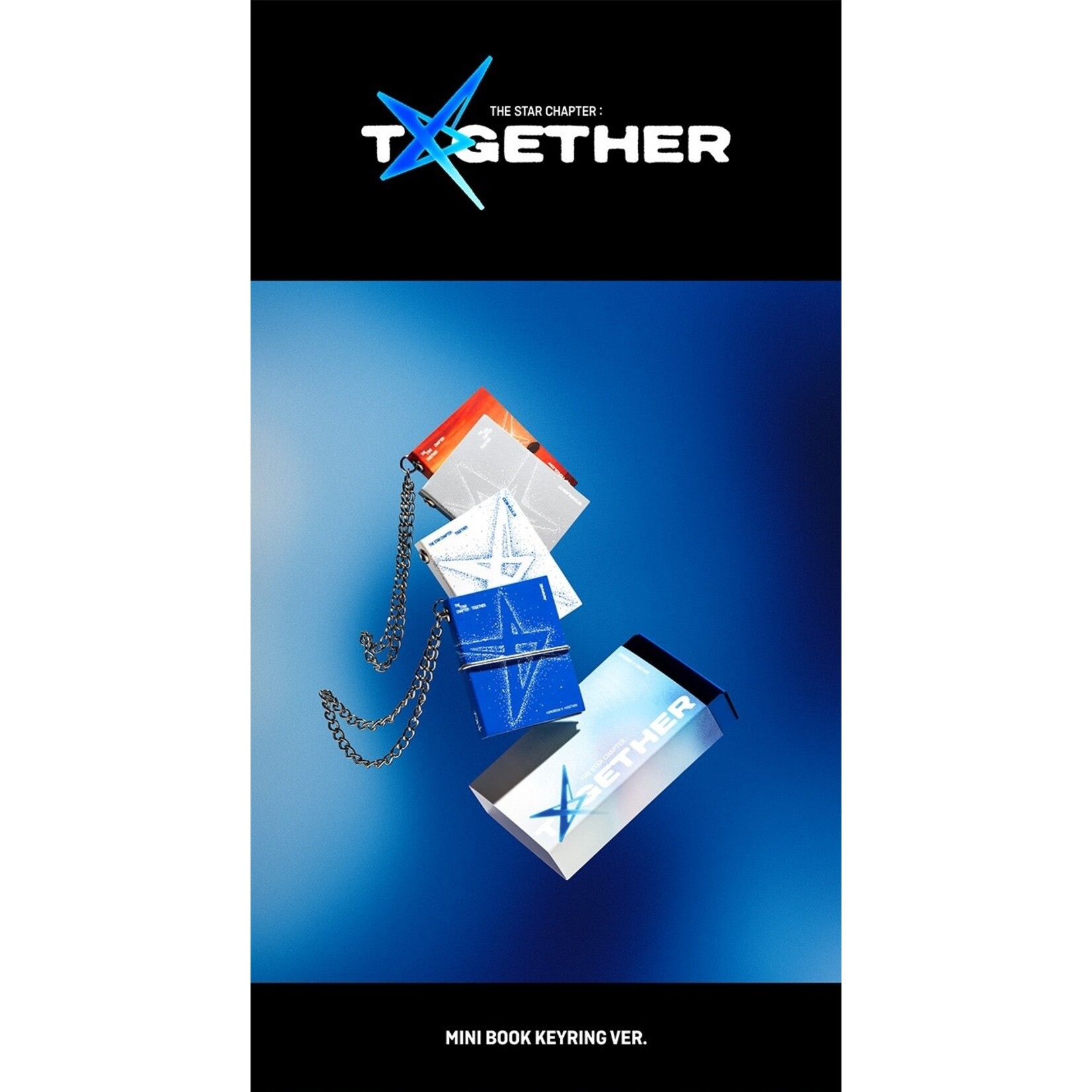 TXT TOMORROW X TOGETHER (TXT) - THE STAR CHAPTER: TOGETHER (MINI BOOK KEYRING VER.)