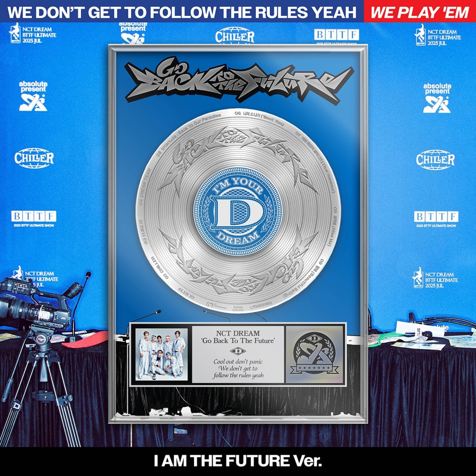 NCT NCT DREAM - [Go Back To The Future] (I AM THE FUTURE Ver.) + Random Photocard (APPLEMUSIC) RANDOM