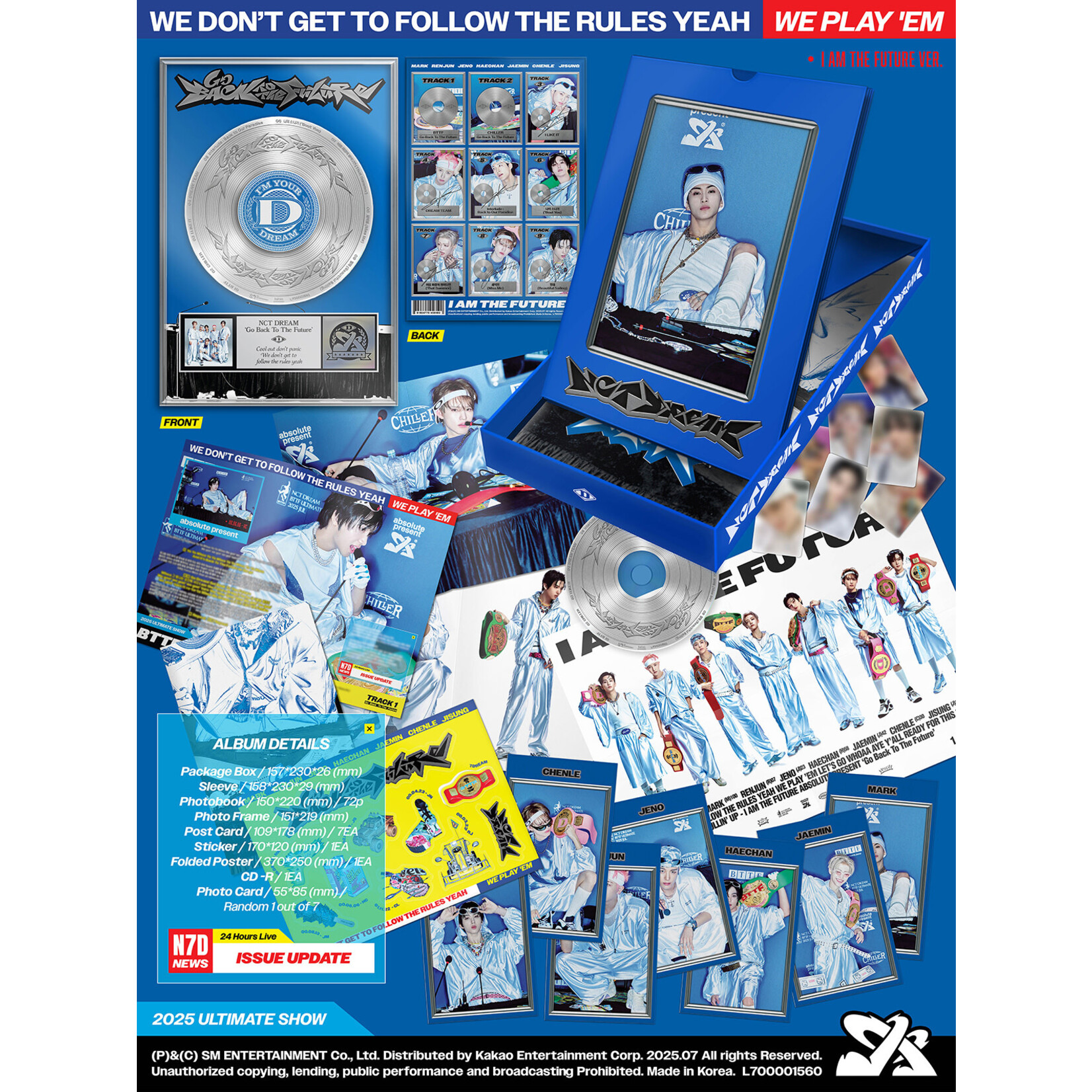 NCT NCT DREAM - [Go Back To The Future] (I AM THE FUTURE Ver.) + Random Photocard (APPLEMUSIC) RANDOM