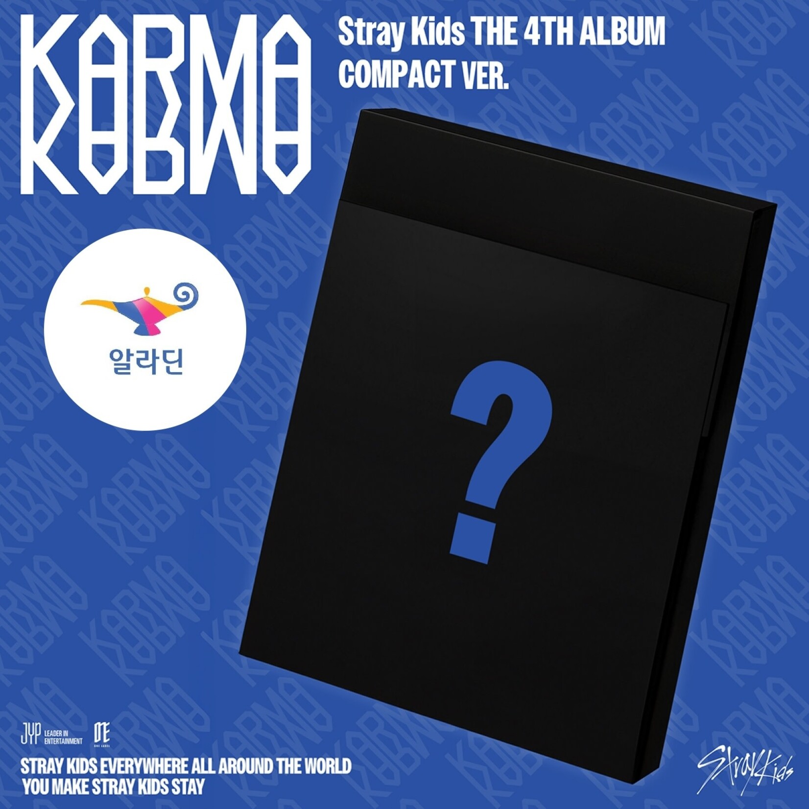 Stray Kids Stray Kids - 4TH ALBUM [KARMA] (COMPACT VER.) + Random Photocard (ALADIN)