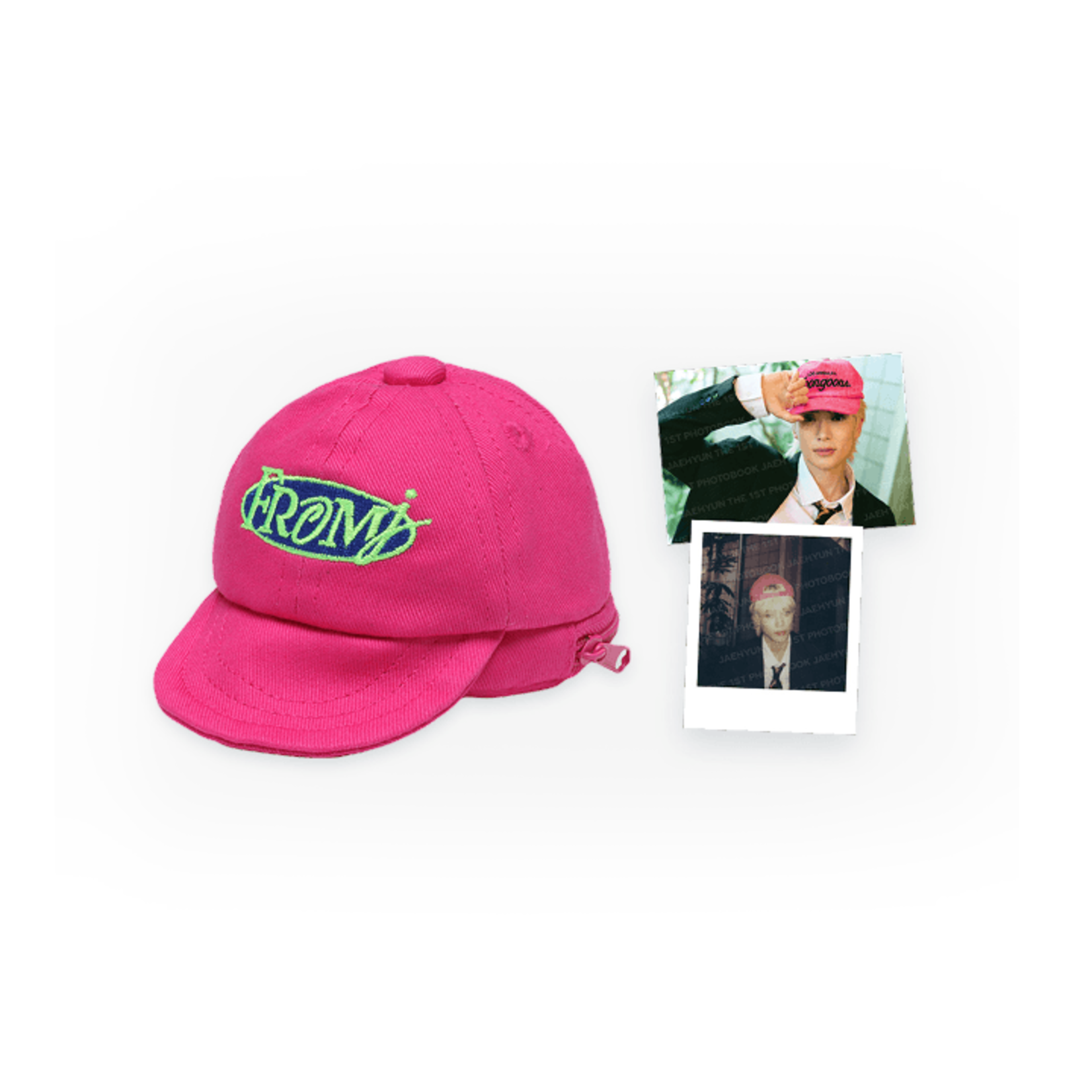 NCT JAEHYUN (NCT 127) - THE 1ST PHOTOBOOK [FROM J : LOVE ACROSS THE MILES] MD BALL CAP KEY RING SET