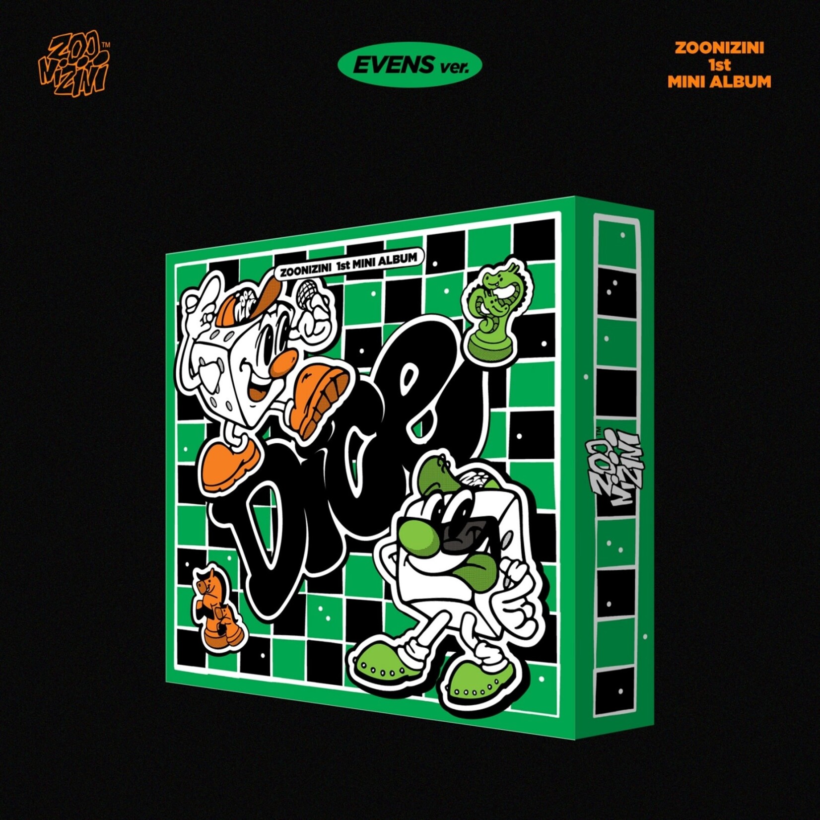 Astro ZOONIZINI (ASTRO) - 1ST MINI ALBUM [DICE] (EVENS ver.) (META)