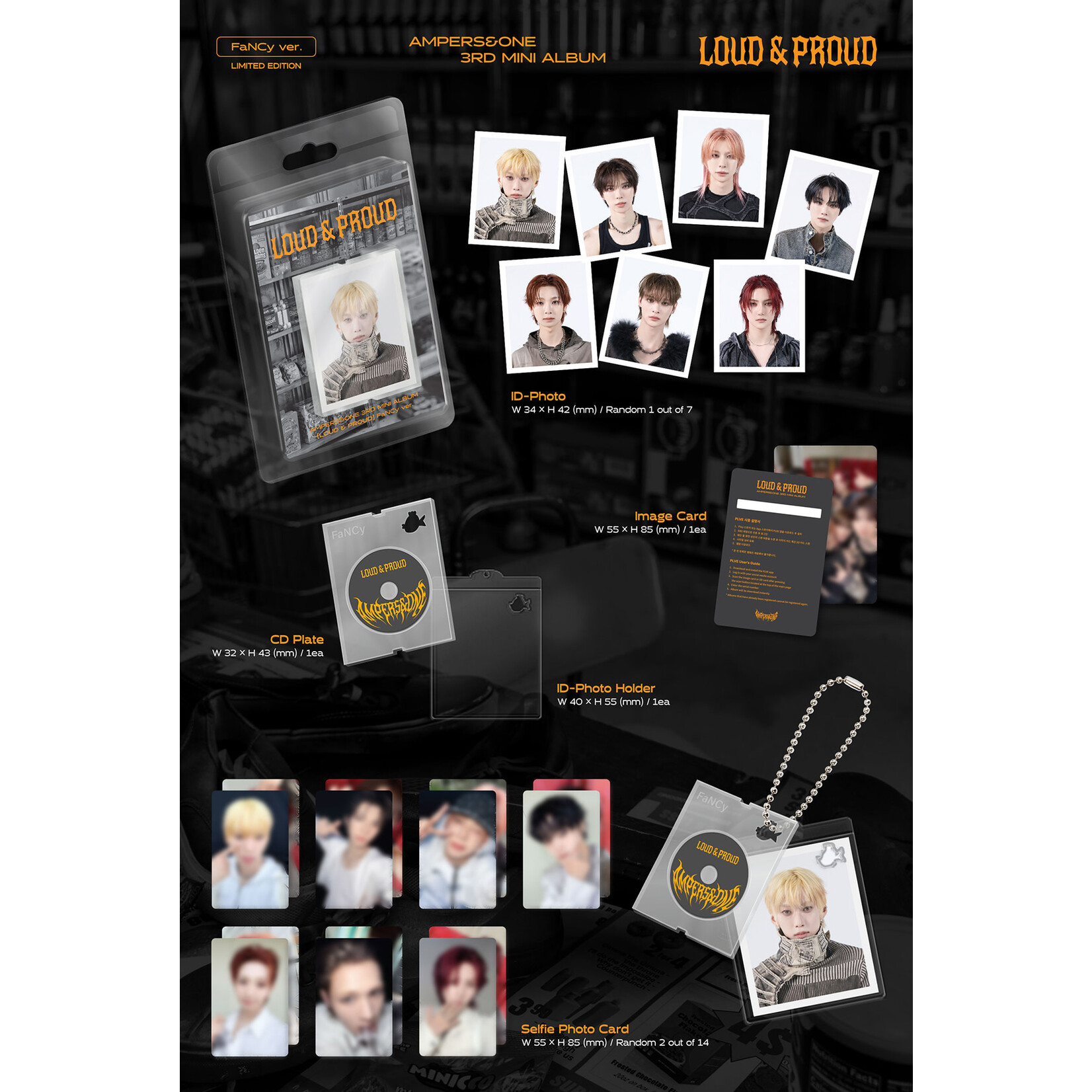 AMPERS&ONE AMPERS&ONE - 3rd Mini Album [LOUD & PROUD] (FaNCy ver.) (LIMITED EDITION)