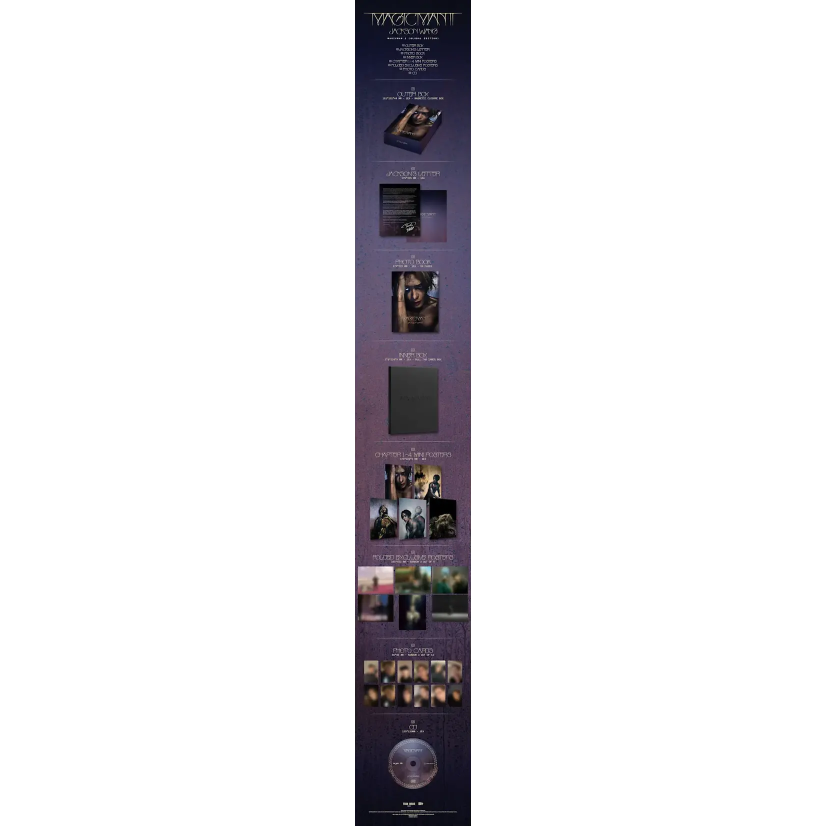 GOT7 JACKSON WANG - 2ND ALBUM [MAGICMAN 2]