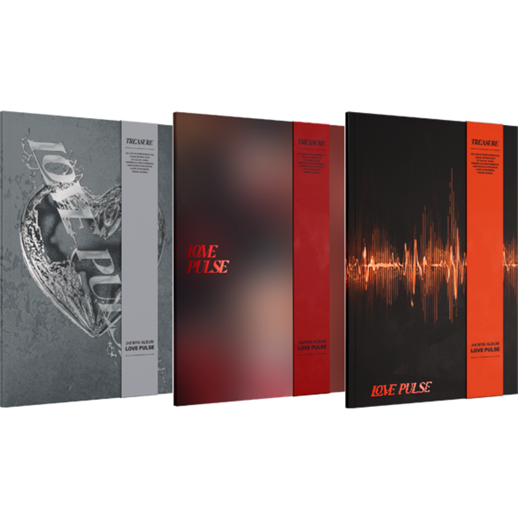Treasure TREASURE - 3rd MINI ALBUM [LOVE PULSE] (Photobook Ver.)