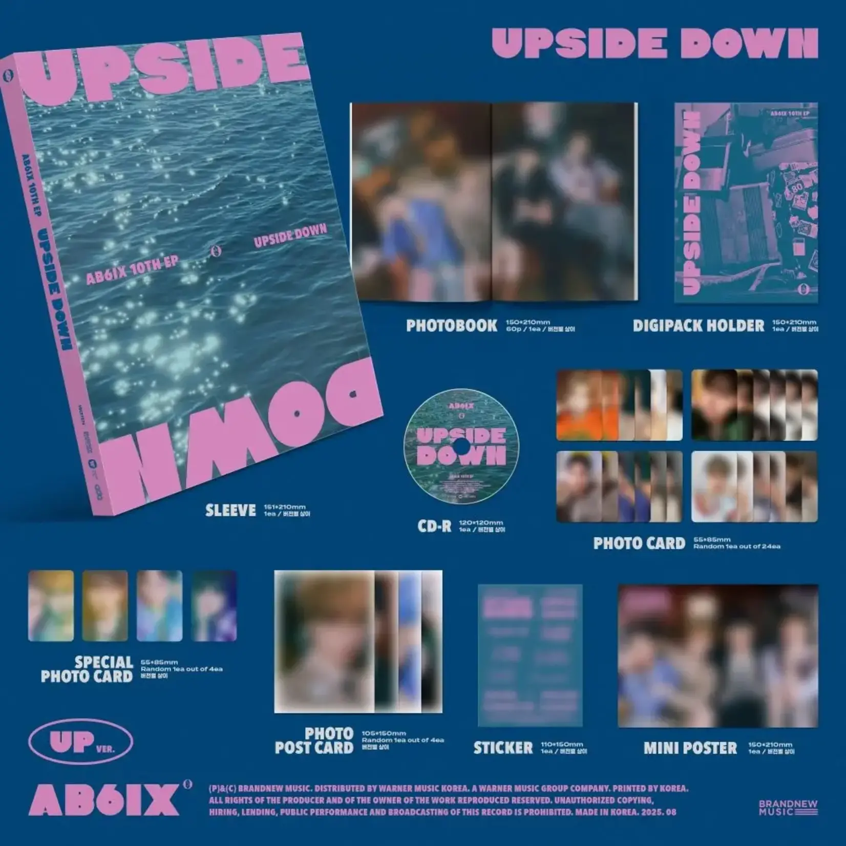 AB6IX AB6IX - 10TH EP [UPSIDE DOWN] [Photobook VER.] (Photobook Ver.)