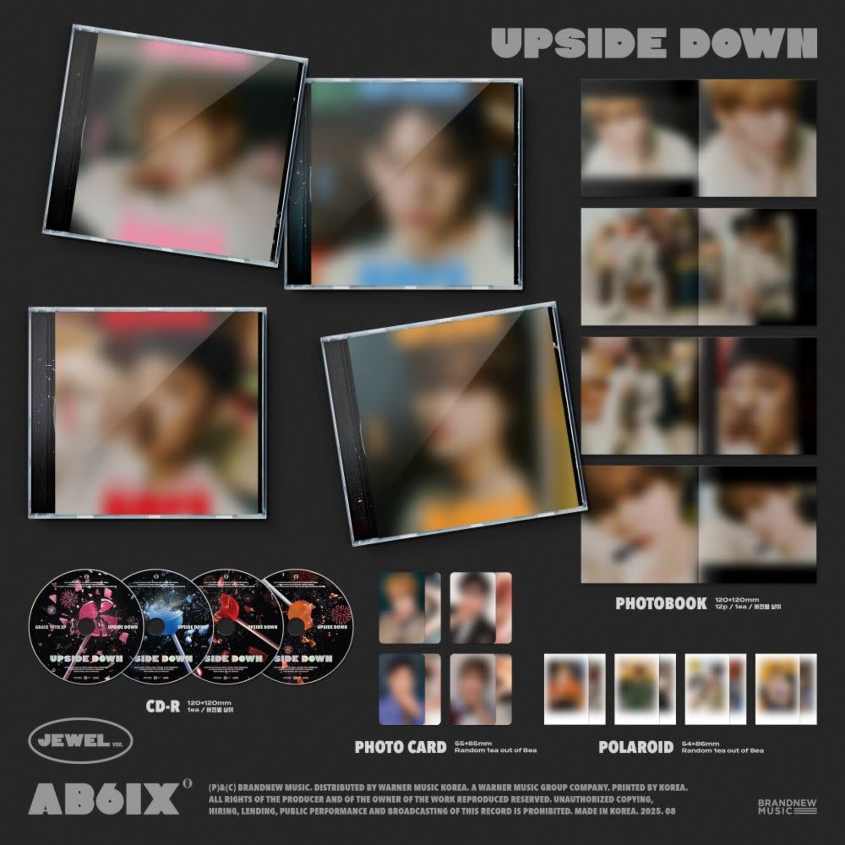 AB6IX AB6IX - 10TH EP [UPSIDE DOWN] (JEWEL VER.)