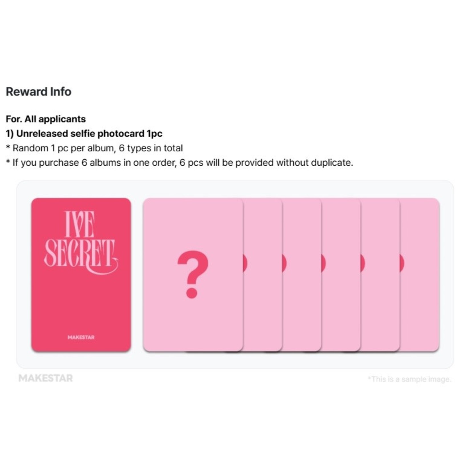 Ive IVE - THE 4TH EP [IVE SECRET] (Photobook Ver.) + Random Photocard (MAKESTAR)