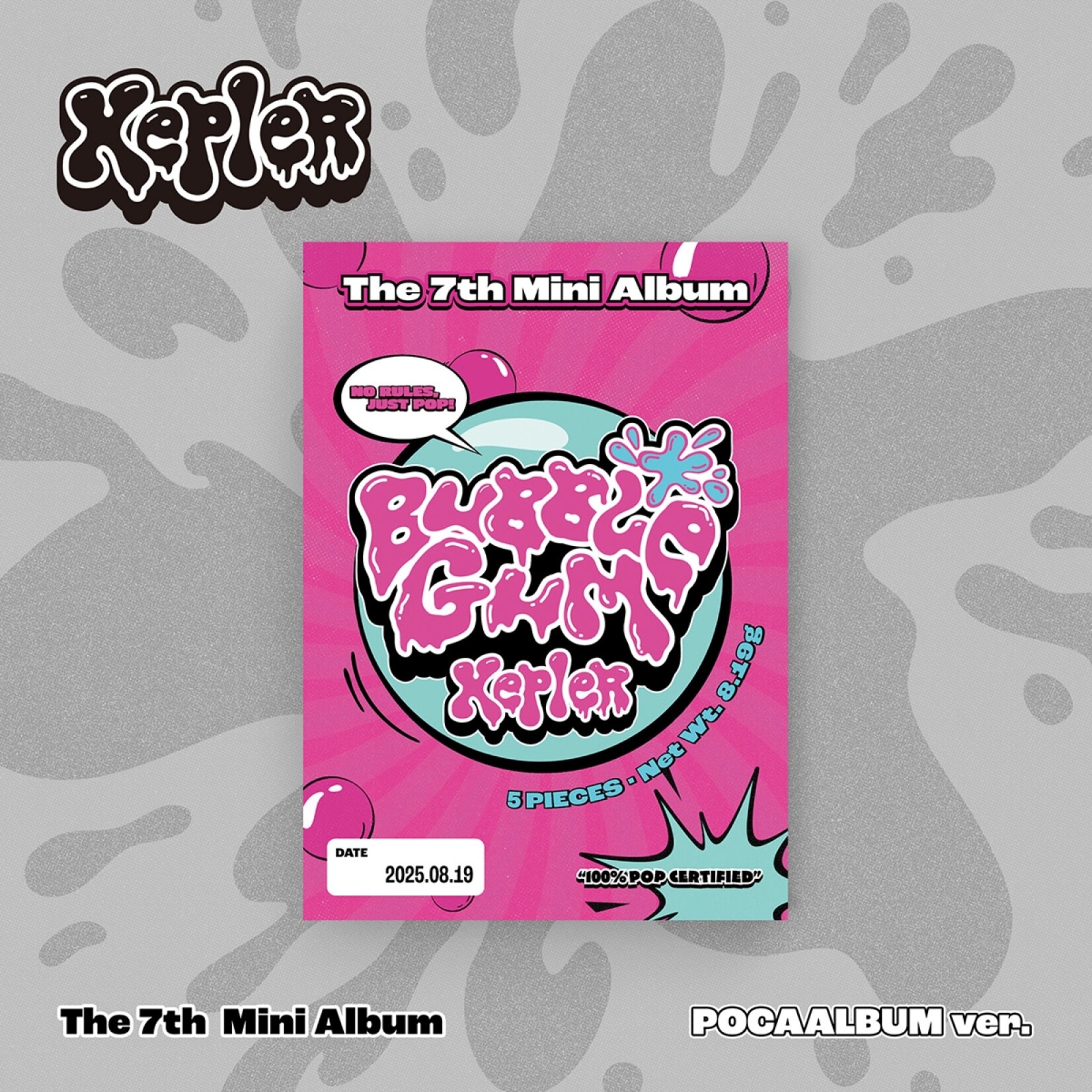 Kep1er Kep1er - The 7th Mini Album [BUBBLE GUM] (POCAALBUM ver.)