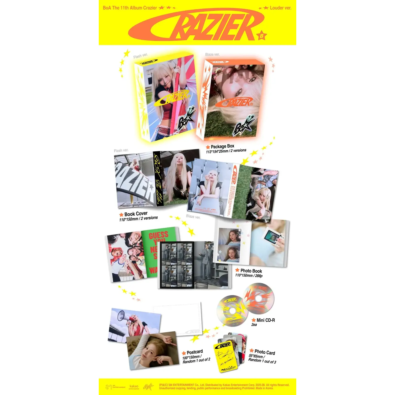 BOA BoA - 11th Album [Crazier] (Louder Ver.)