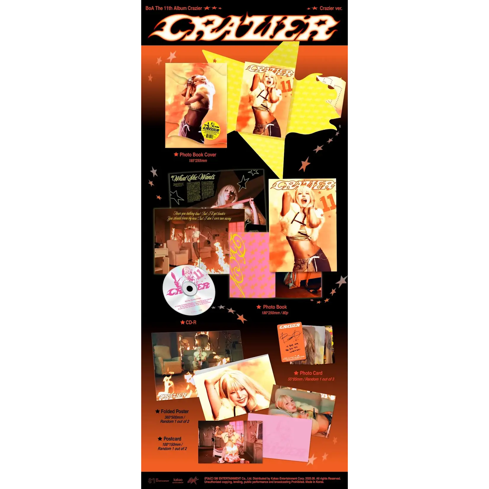 BOA BoA - 11th Album [Crazier] (Crazier ver.)