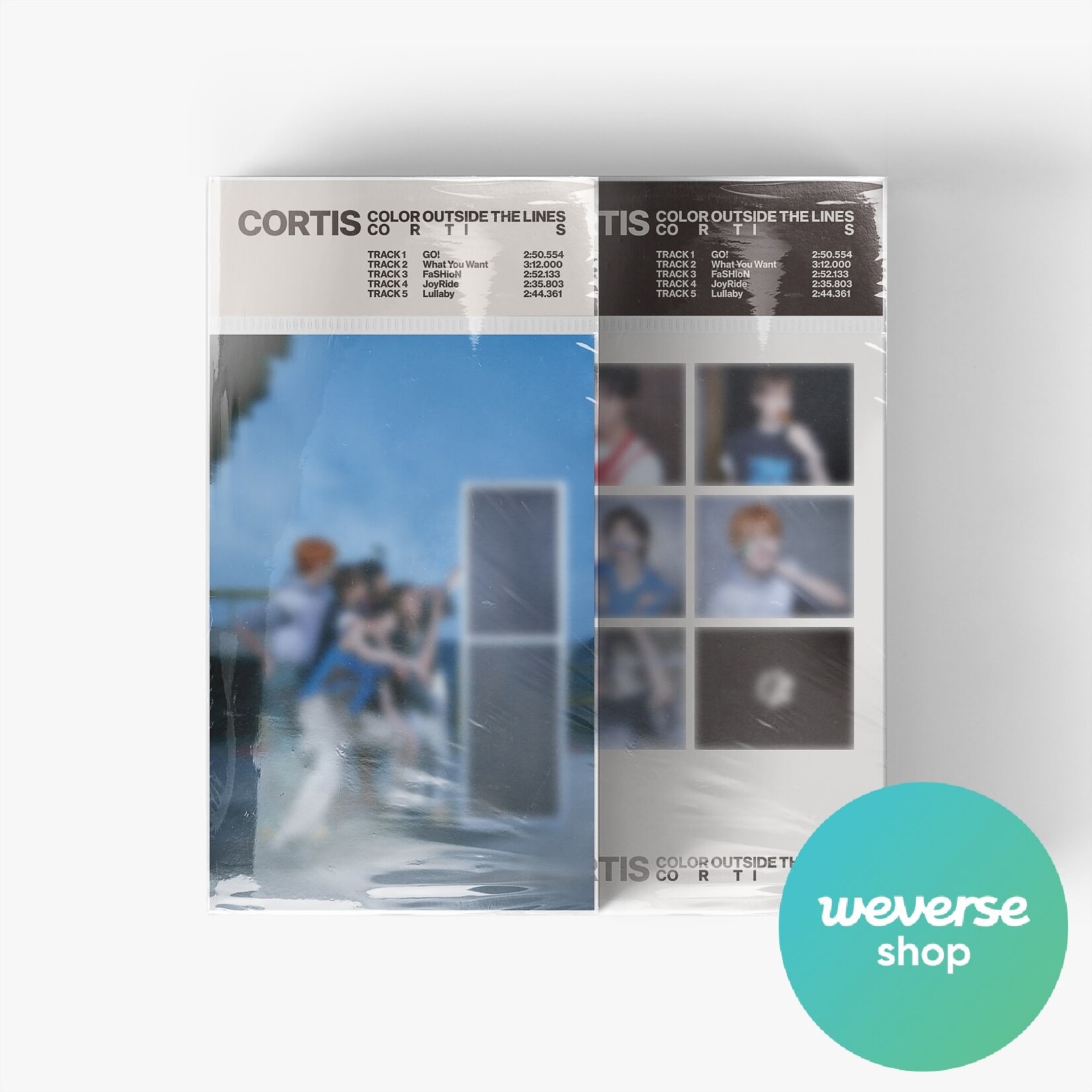 CORTIS CORTIS - The 1st EP [COLOR OUTSIDE THE LINES] (Weverse Albums ver.) + Weverse Gift (WS)