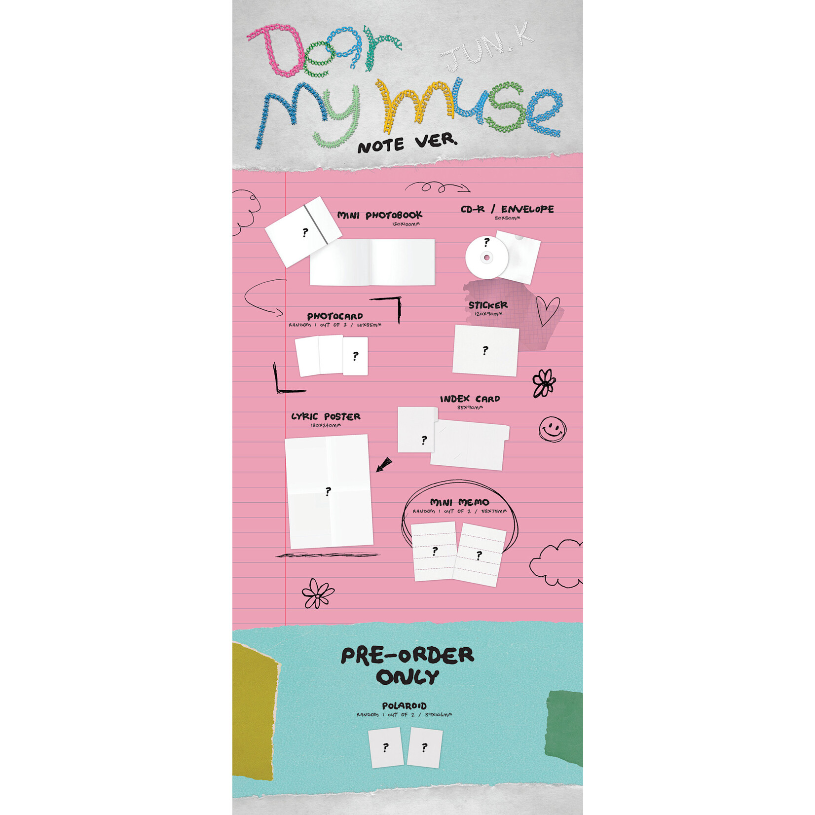 2PM JUN. K - 4TH MINI ALBUM [DEAR MY MUSE] (DIGIPACK VER.)