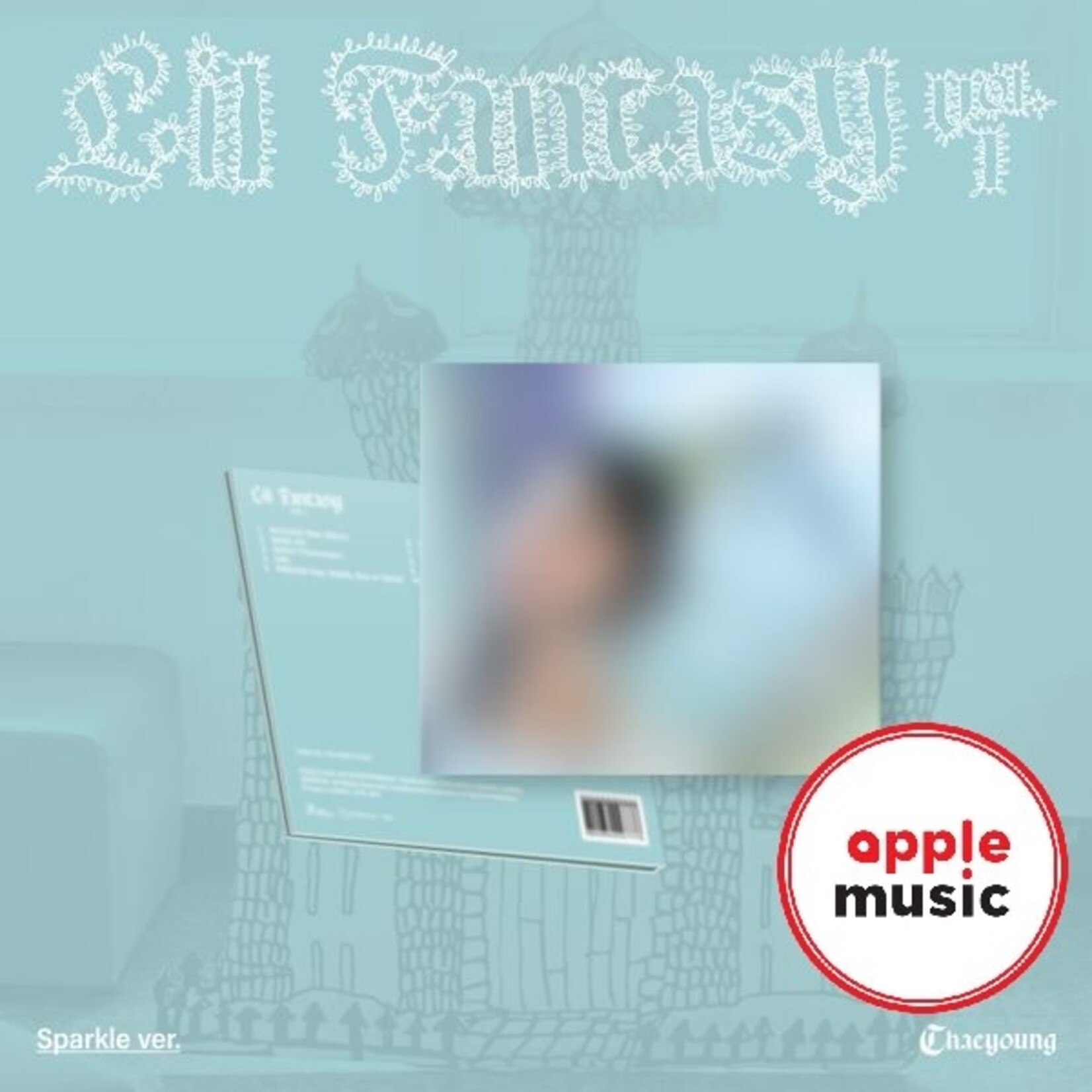 Twice CHAEYOUNG - LIL FANTASY vol.1 (Sparkle ver.) + Random Photocard (APPLE MUSIC)